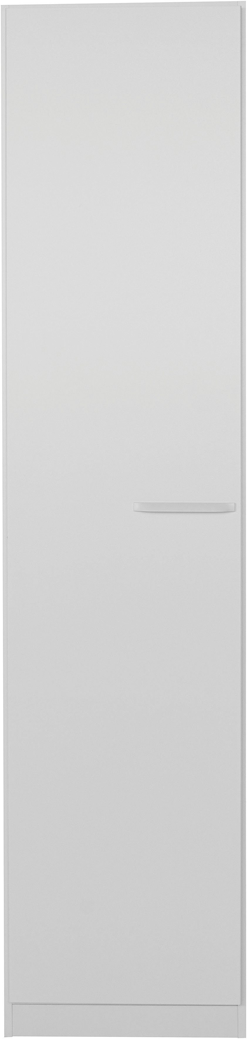 Draaideurkast Kledingkast VANDOR in drie breedtes, hoogte 197 cm, grepen in grijs metallic made in germany