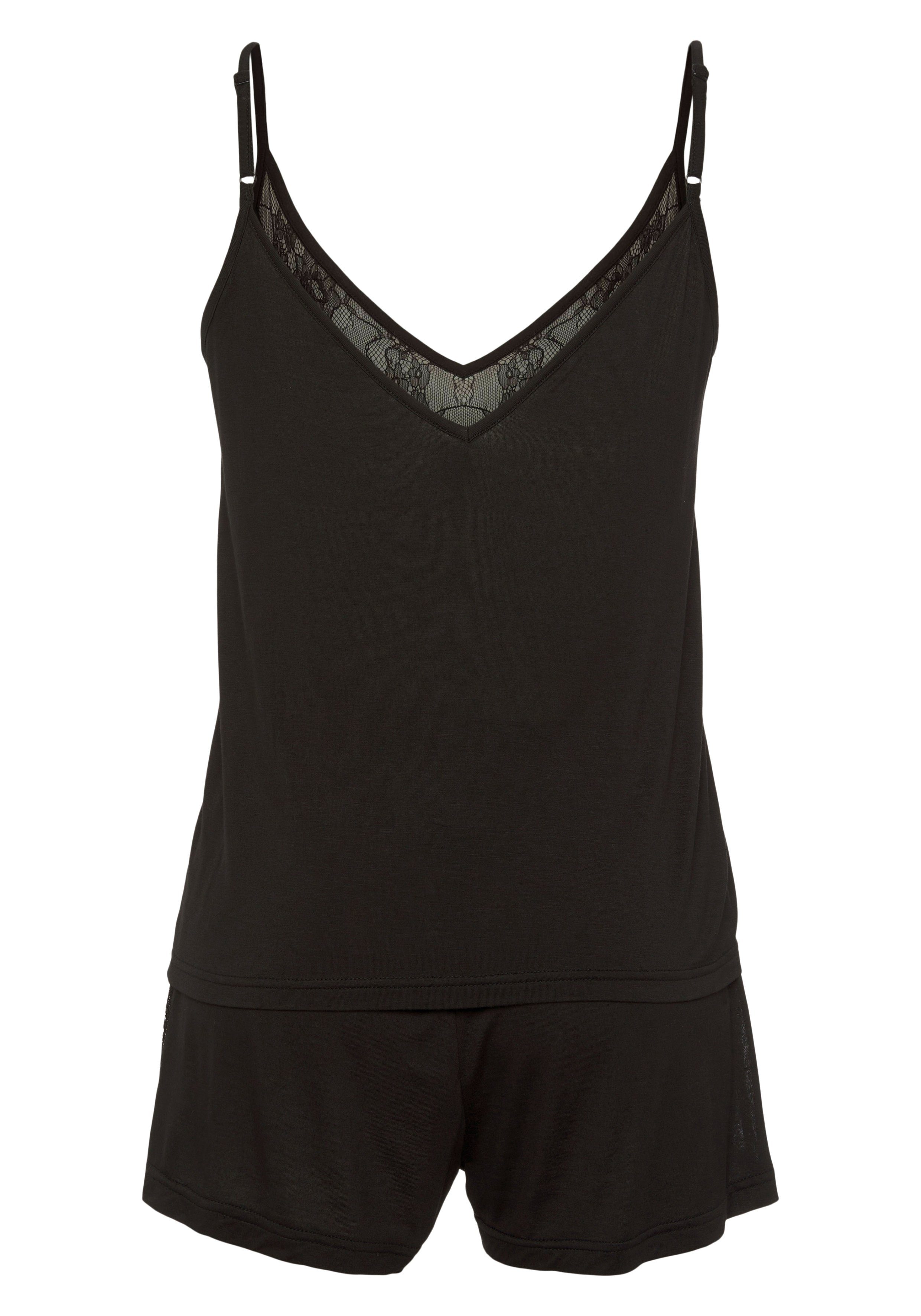 Vivance Dreams Shortama met mooie kantdetails
