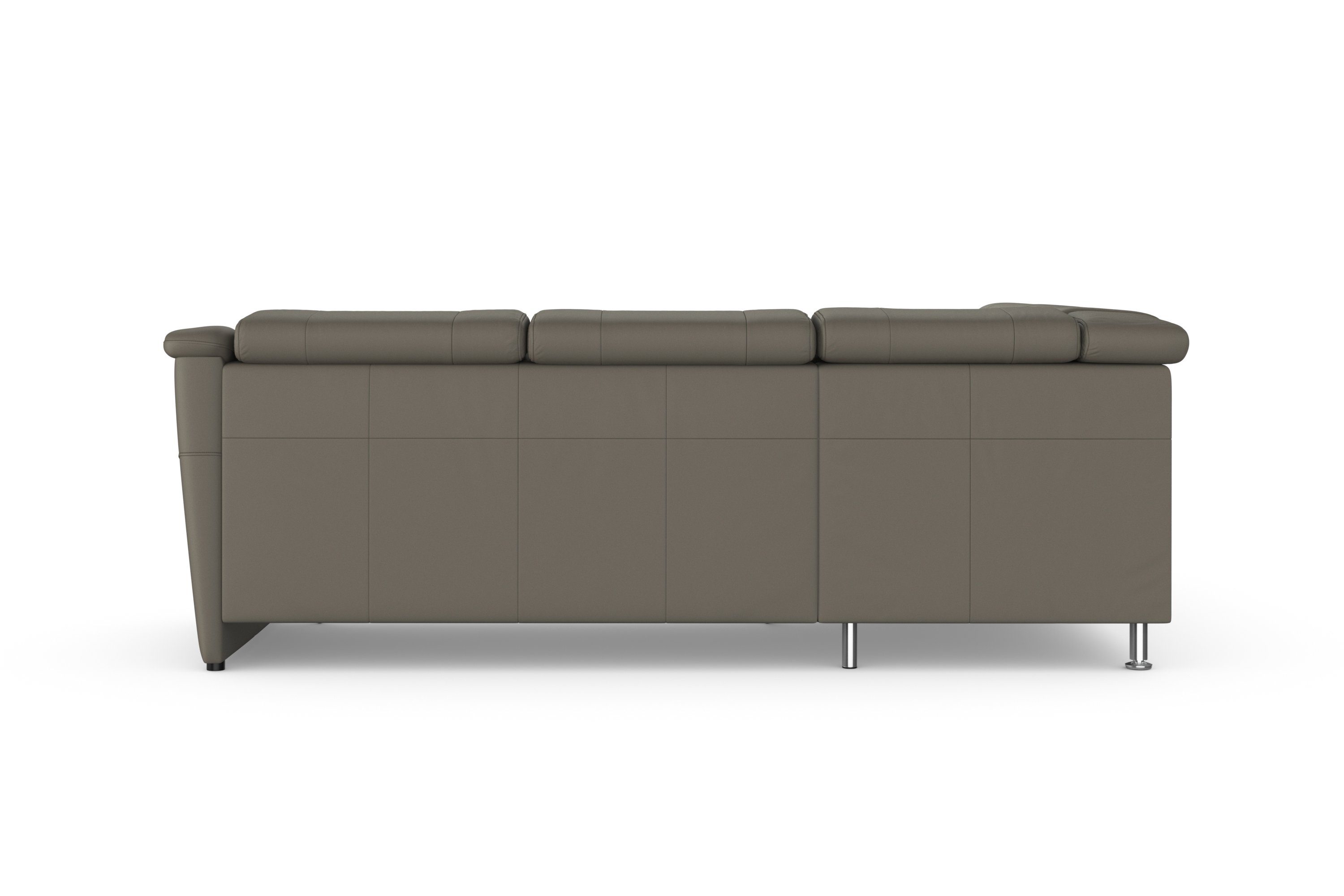 sit&more Hoekbank Freetown L-vorm met verstelbare hoofdsteun en comfortabele binnenvering