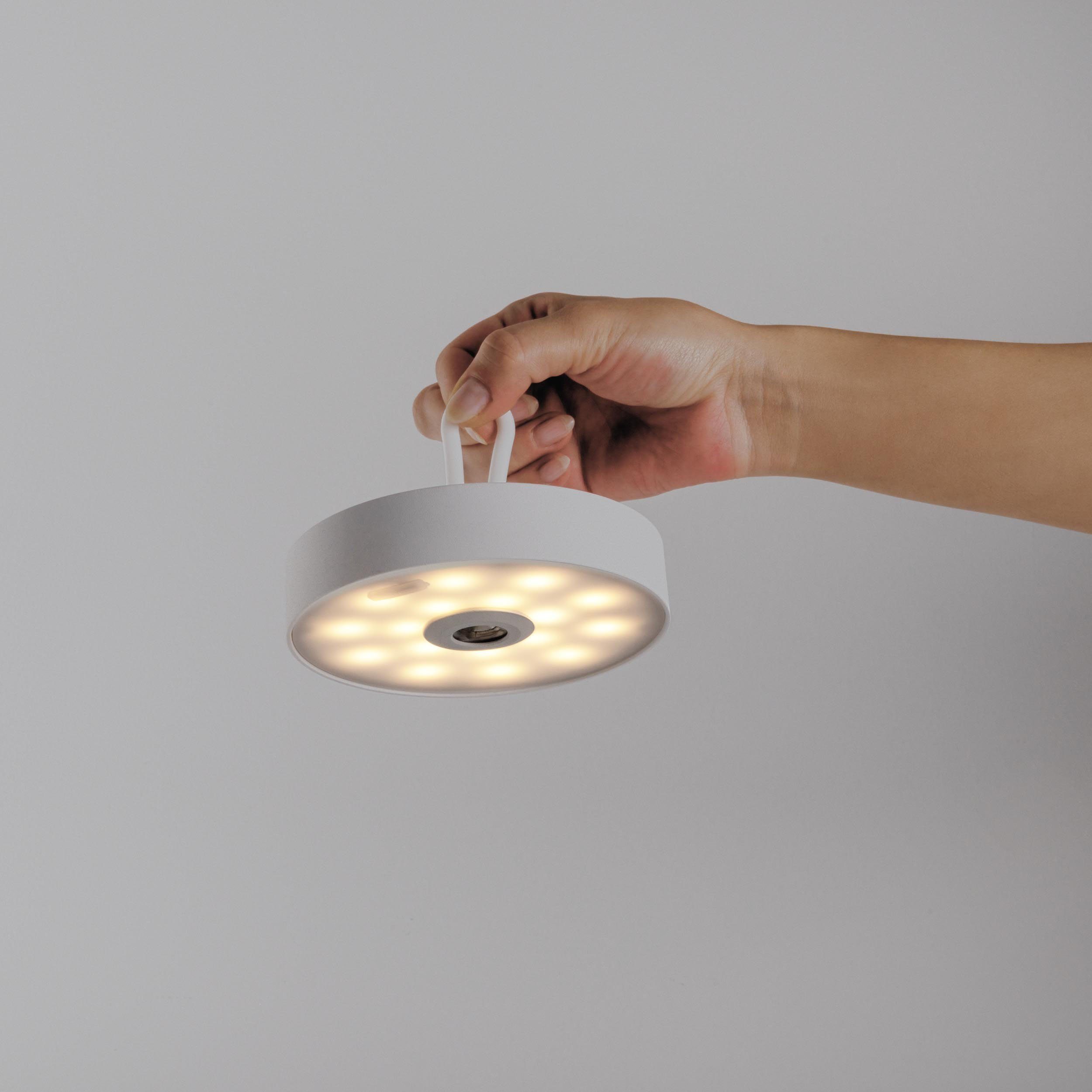 näve Tafellamp voor buiten Ella Dimbaar, scherm magnetisch en verlicht afneembaar, geheugenfunctie (1 stuk)