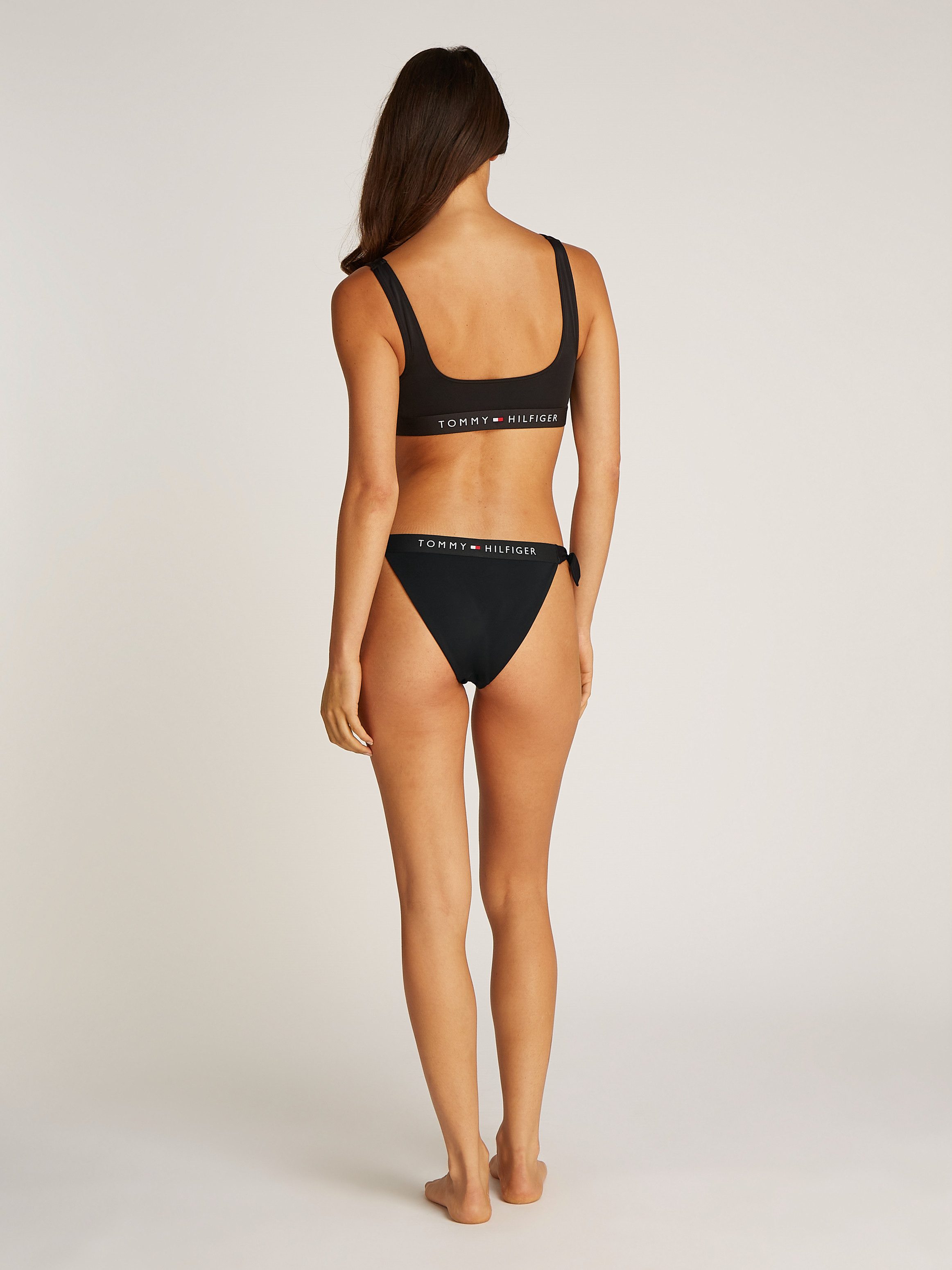 Tommy Hilfiger Swimwear Bikinibroekje TH SIDE TIE CHEEKY BIKINI