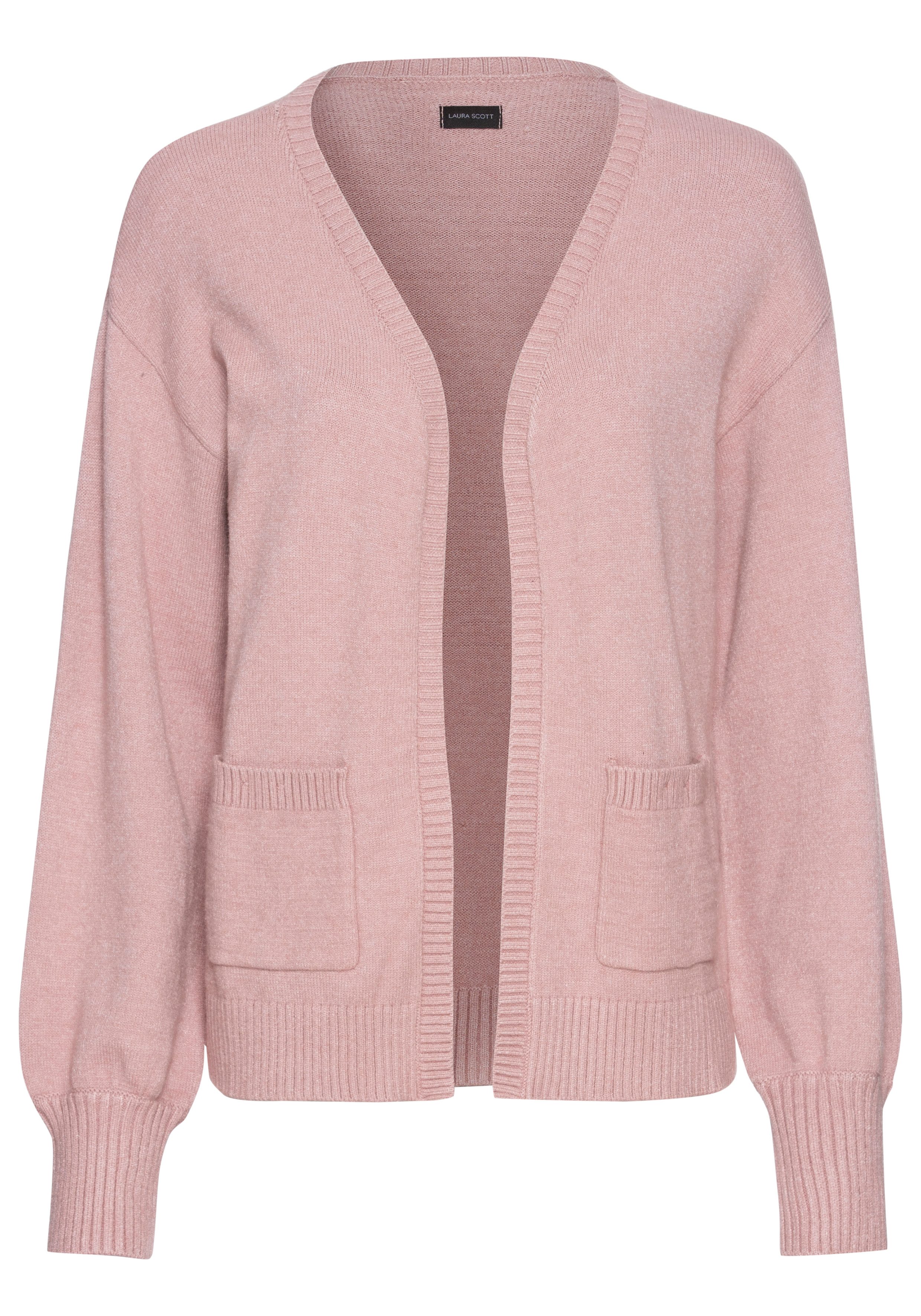 Laura Scott Vest in nonchalante open vorm