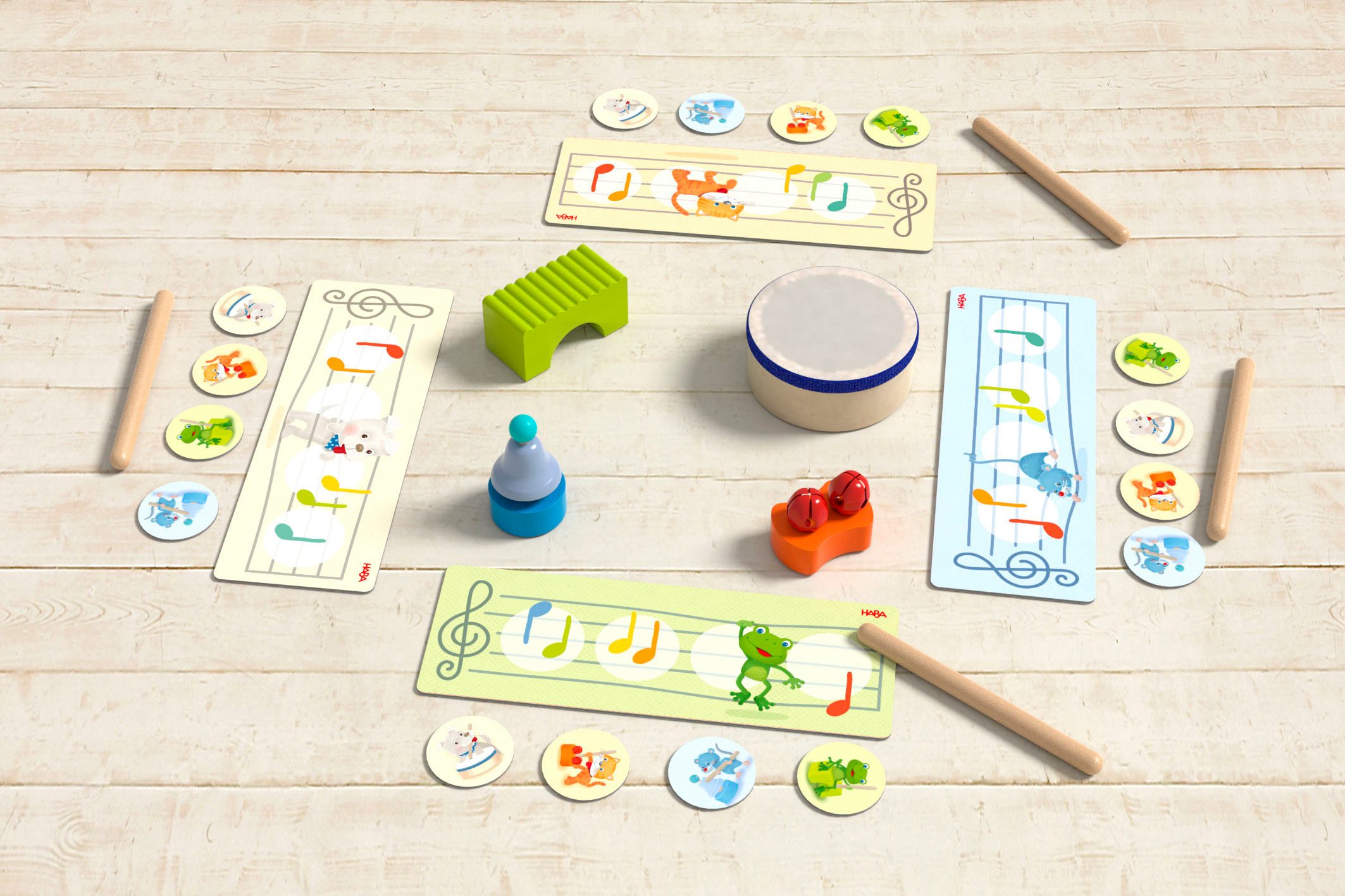 Haba Spel Mijn eerste spellen - Geluid-spellenverzameling Mijn eerste spellen