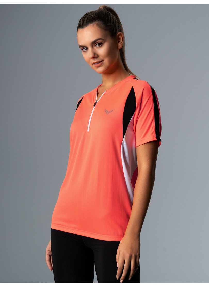 Trigema T-shirt TRIGEMA fietsshirt van ademend COOLMAX® materiaal (1-delig)