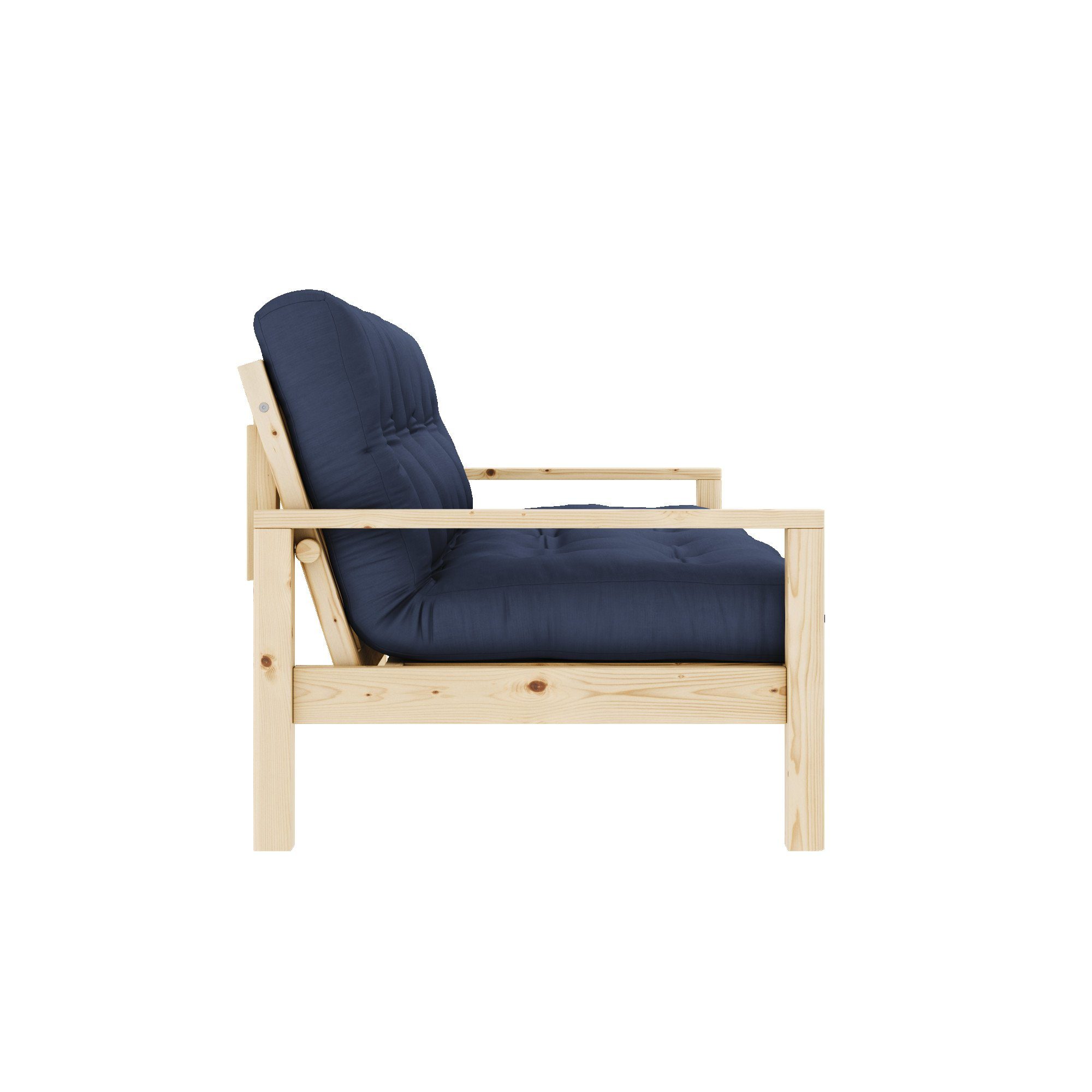 Karup Slaapbank Knob met futonmatras, verschillende kleuren, fsc®-gecertificeerd, dennenhout