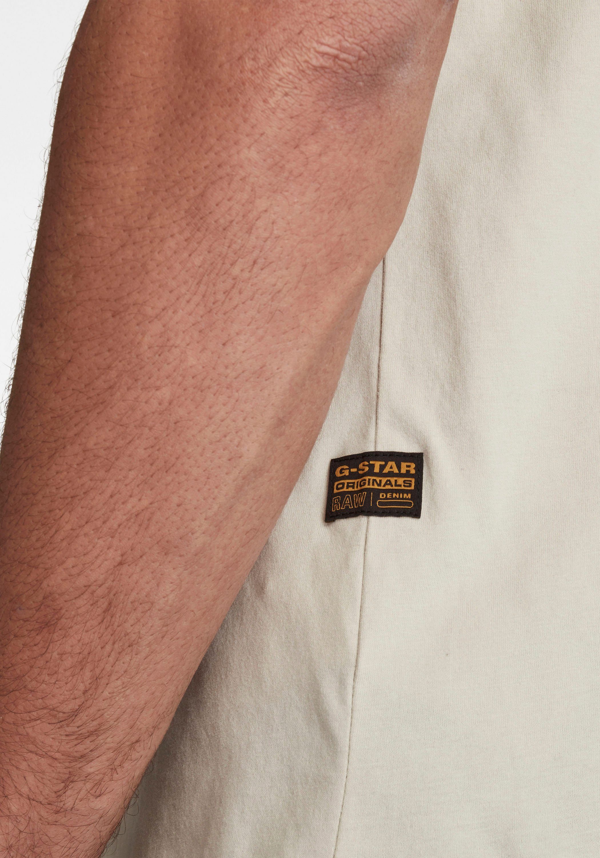 G-Star RAW T-shirt Lash met kleine logo stitching