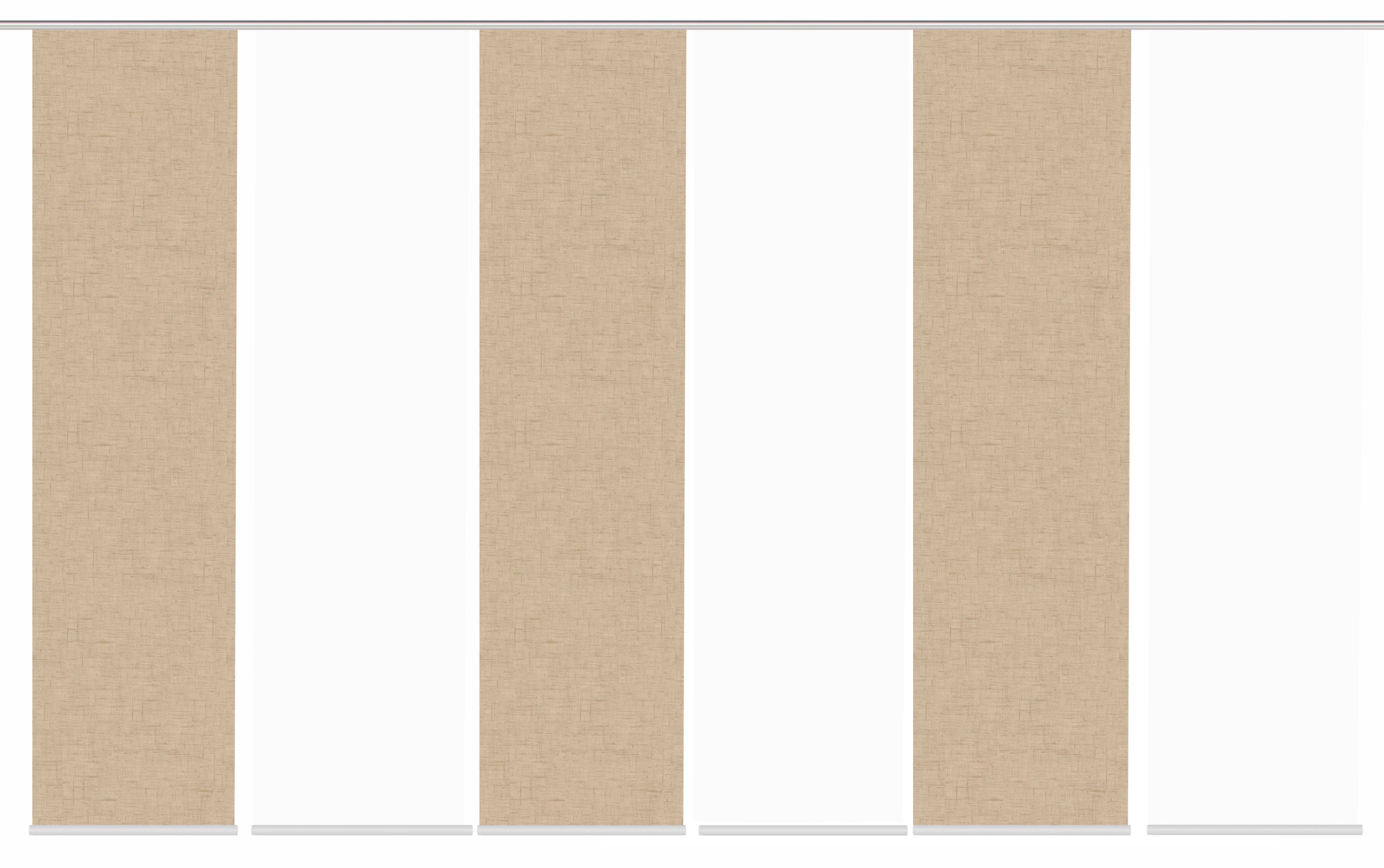 HOME WOHNIDEEN Paneelgordijn PIVE set van 6 Paneelgordijn Digidruk 6-delige set PIVE (6 stuks)