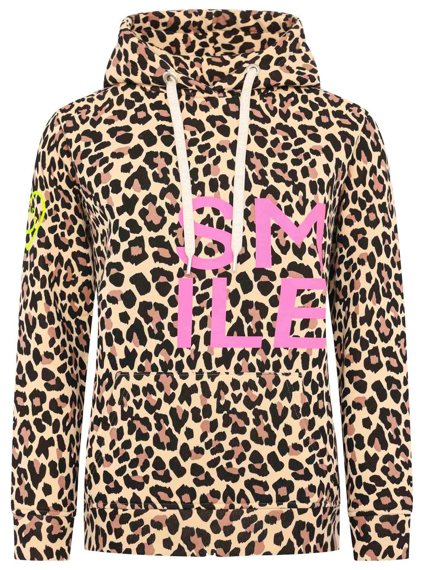 Zwillingsherz Sweater Met SMILE-print