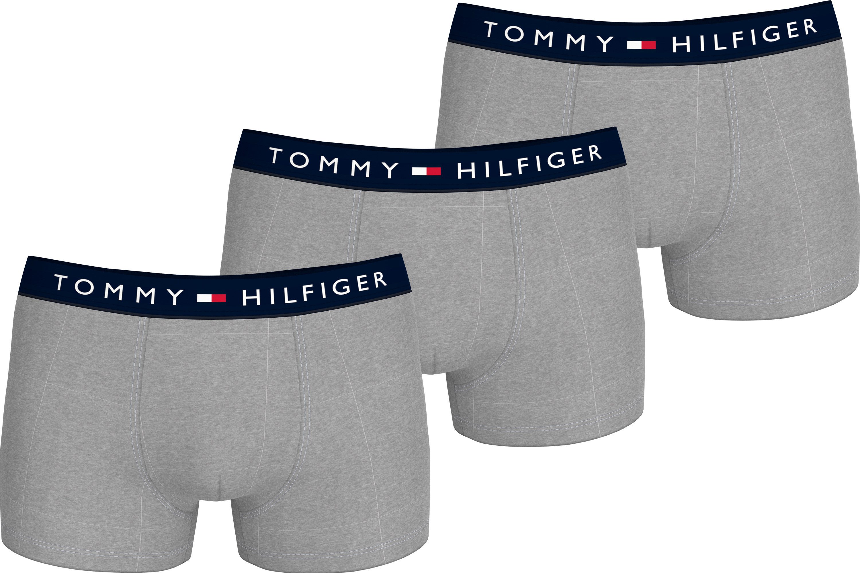 Tommy Hilfiger Underwear Trunk 3P TRUNK met logoband (3 stuks)