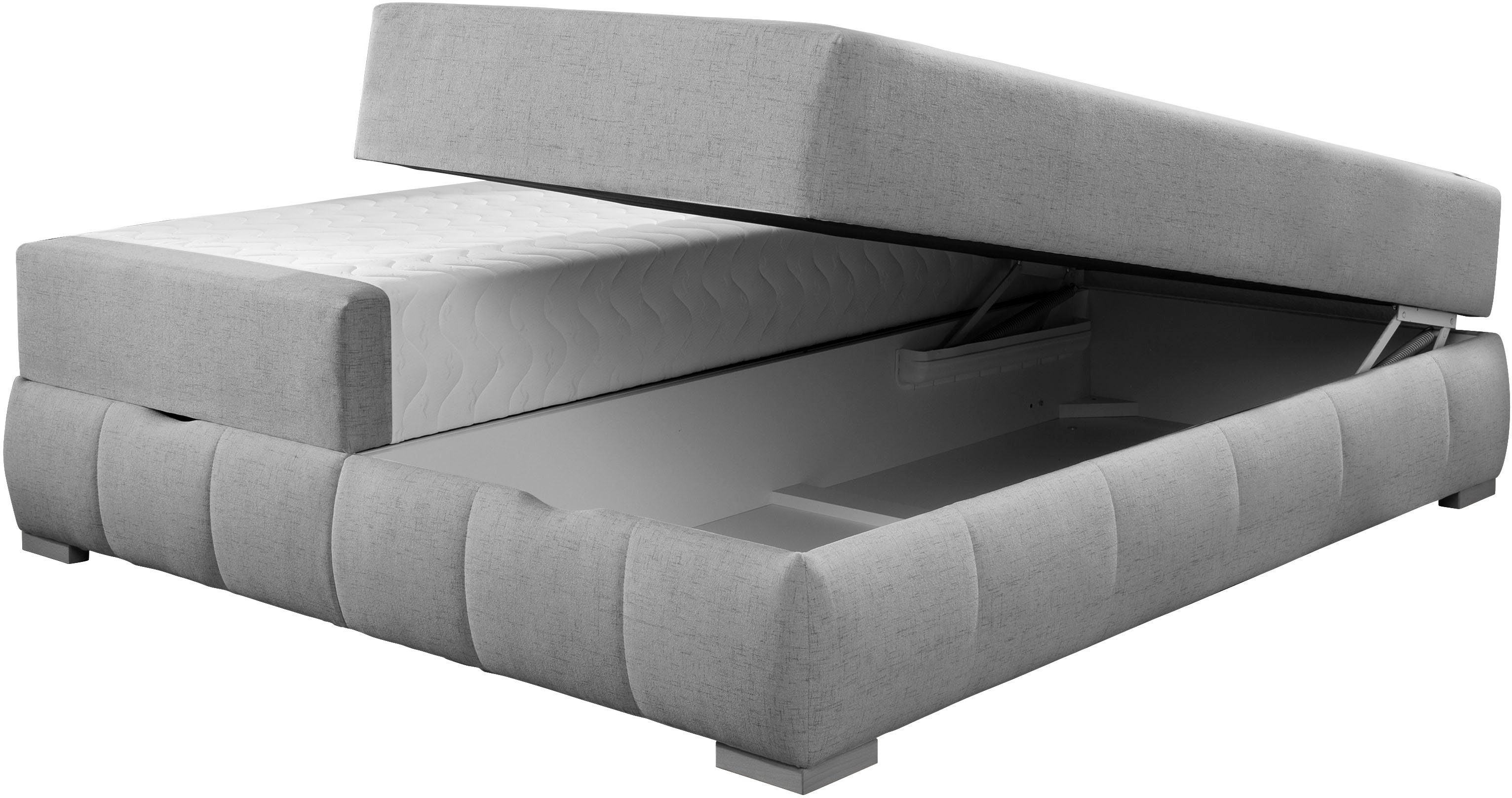 Guido Maria Kretschmer Home&Living Boxspring Wehma zonder hoofdbord, inclusief matrastopper en bedlade
