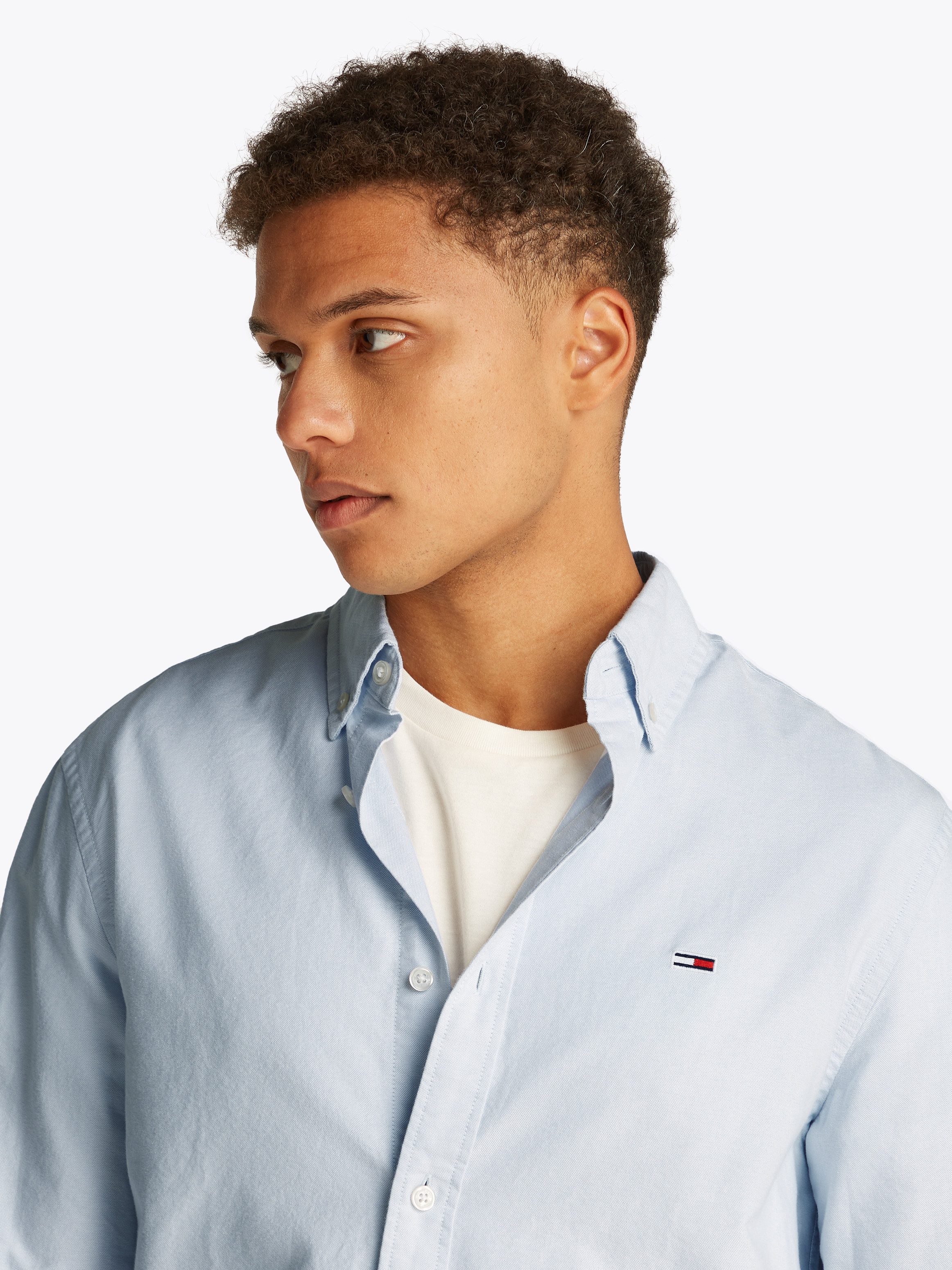 TOMMY JEANS Overhemd met lange mouwen TJM REG OXFORD SHIRT EXT