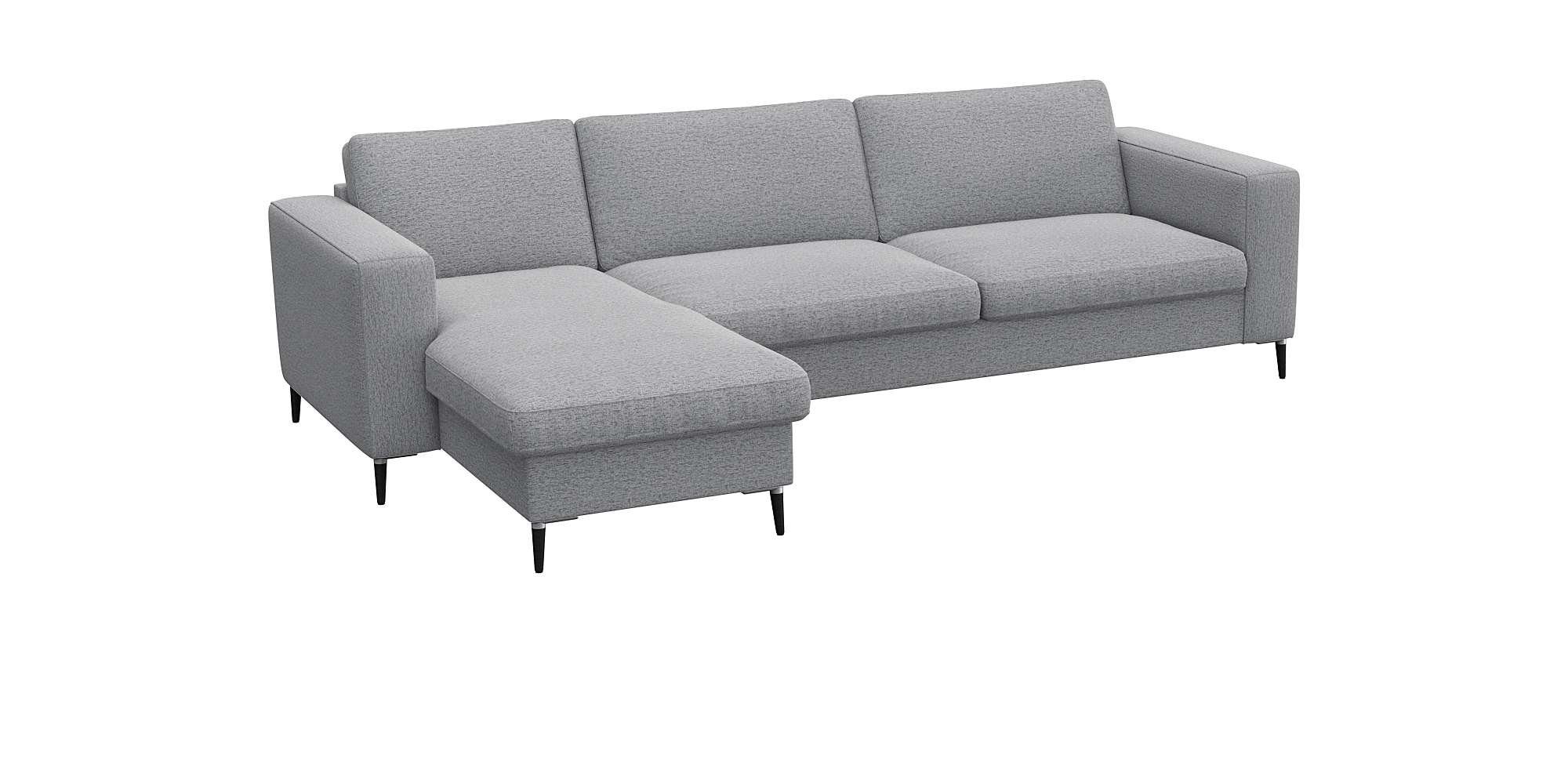 FLEXLUX Hoekbank Fiore, super zitcomfort door koudschuim in de zitting, L-vorm