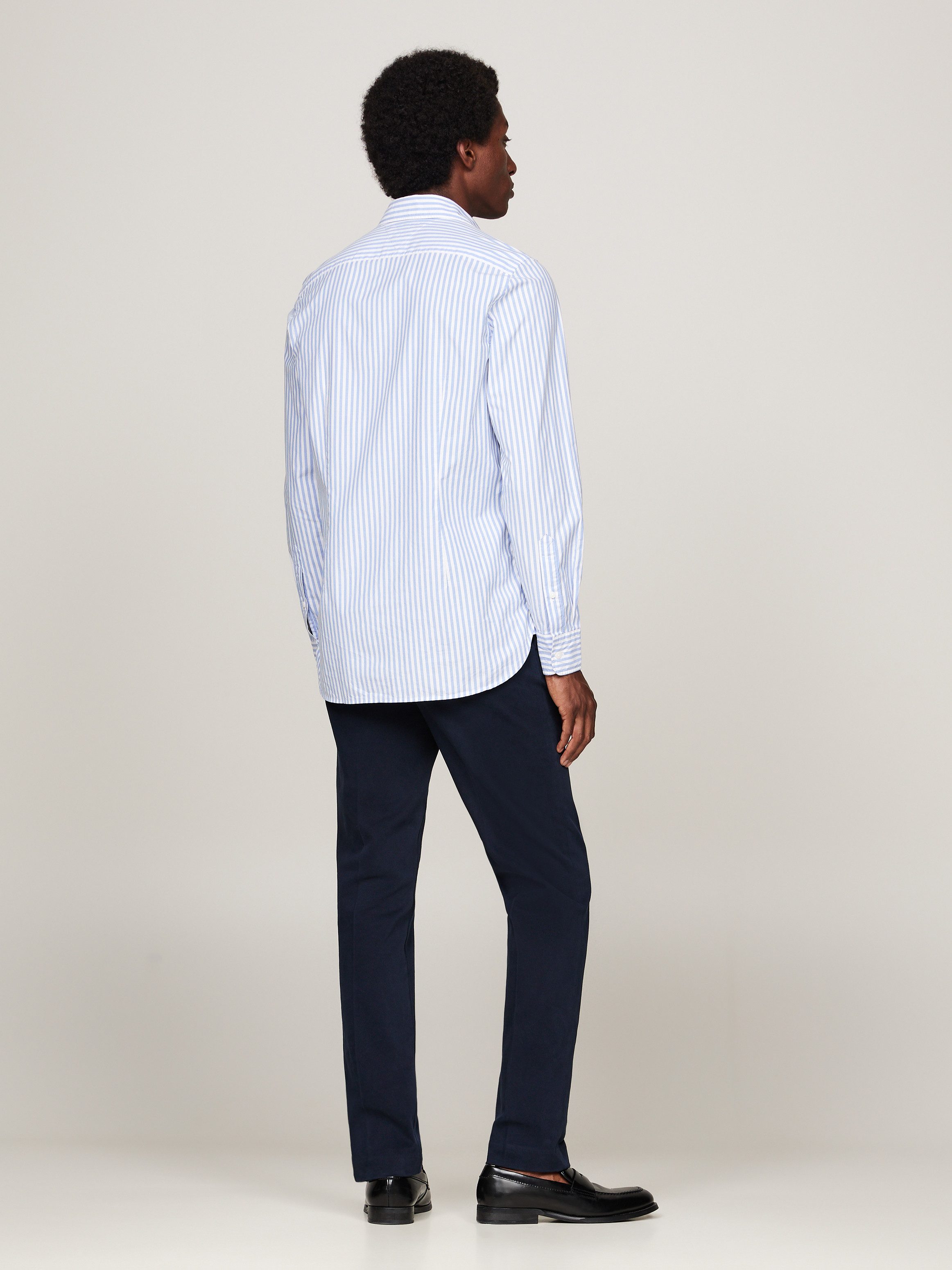 Tommy Hilfiger Businessoverhemd CLASSIC POPLIN STRIPE SF SHIRT