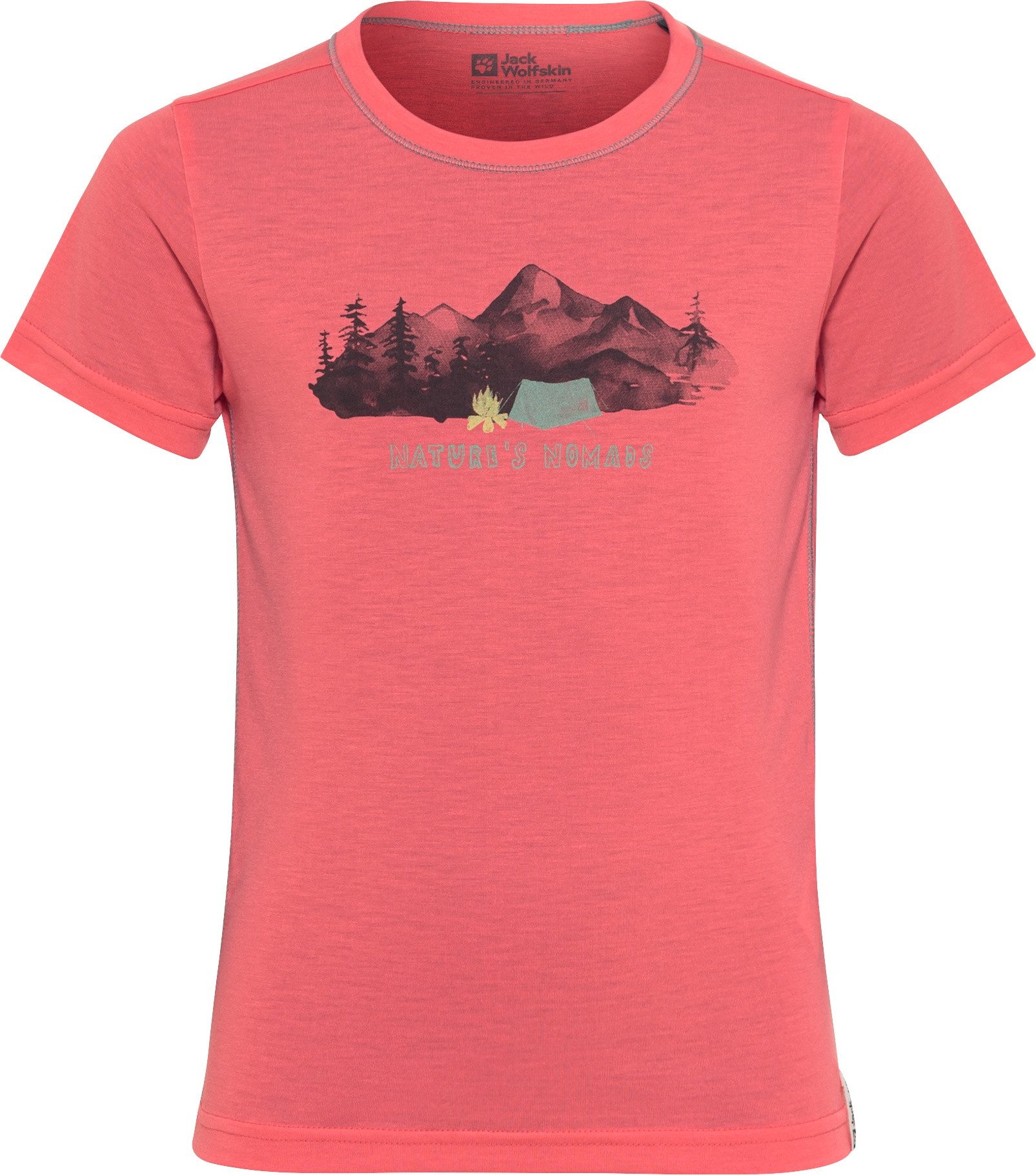 Jack Wolfskin T-shirt HIKING GRAPHIC T KIDS