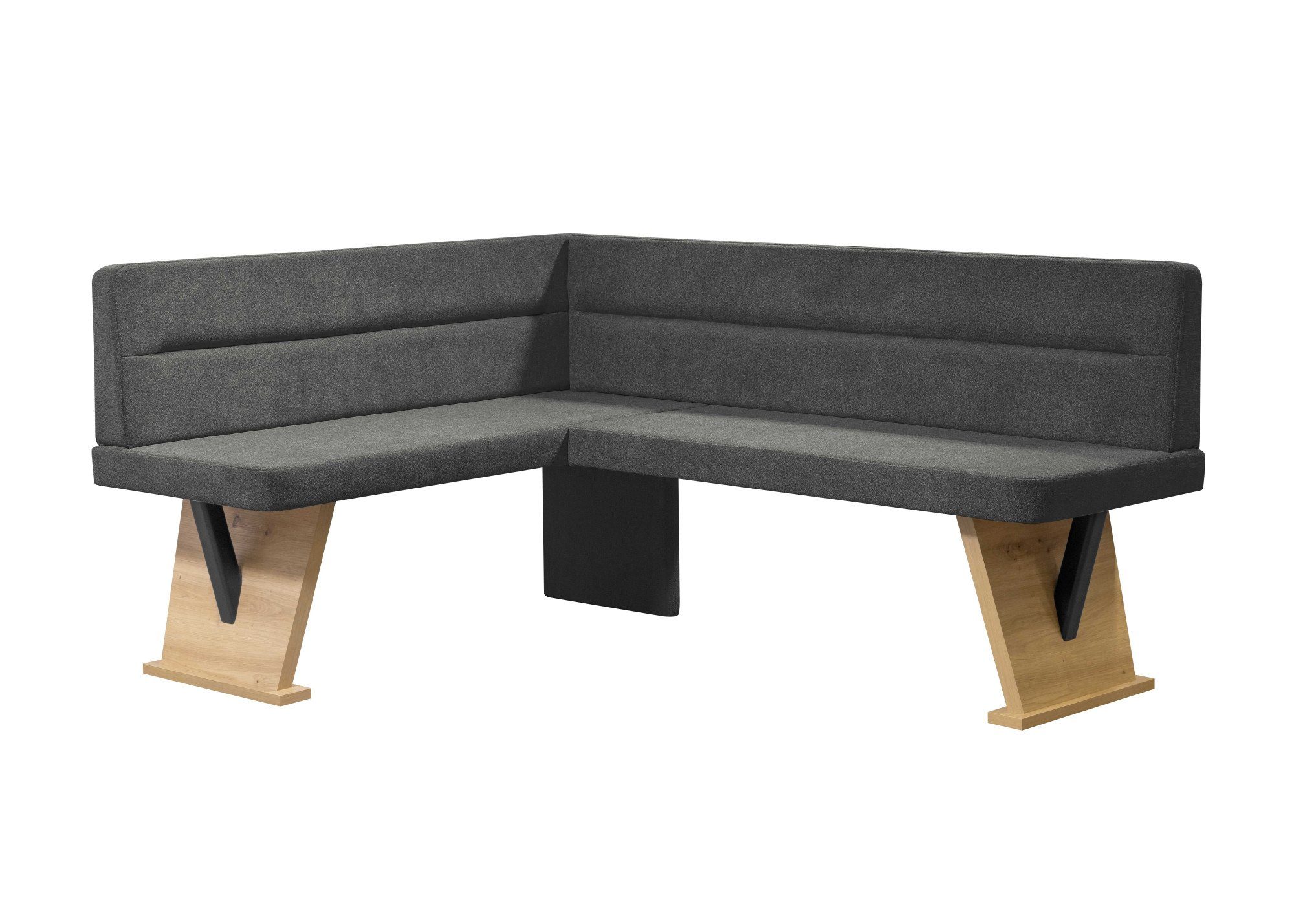 Home affaire Eethoek Laros zitgroep, hoekbank, stoelen, tafel perfect voor keuken, eetkamer, woonkamer, bestseller (set, 4-delig)