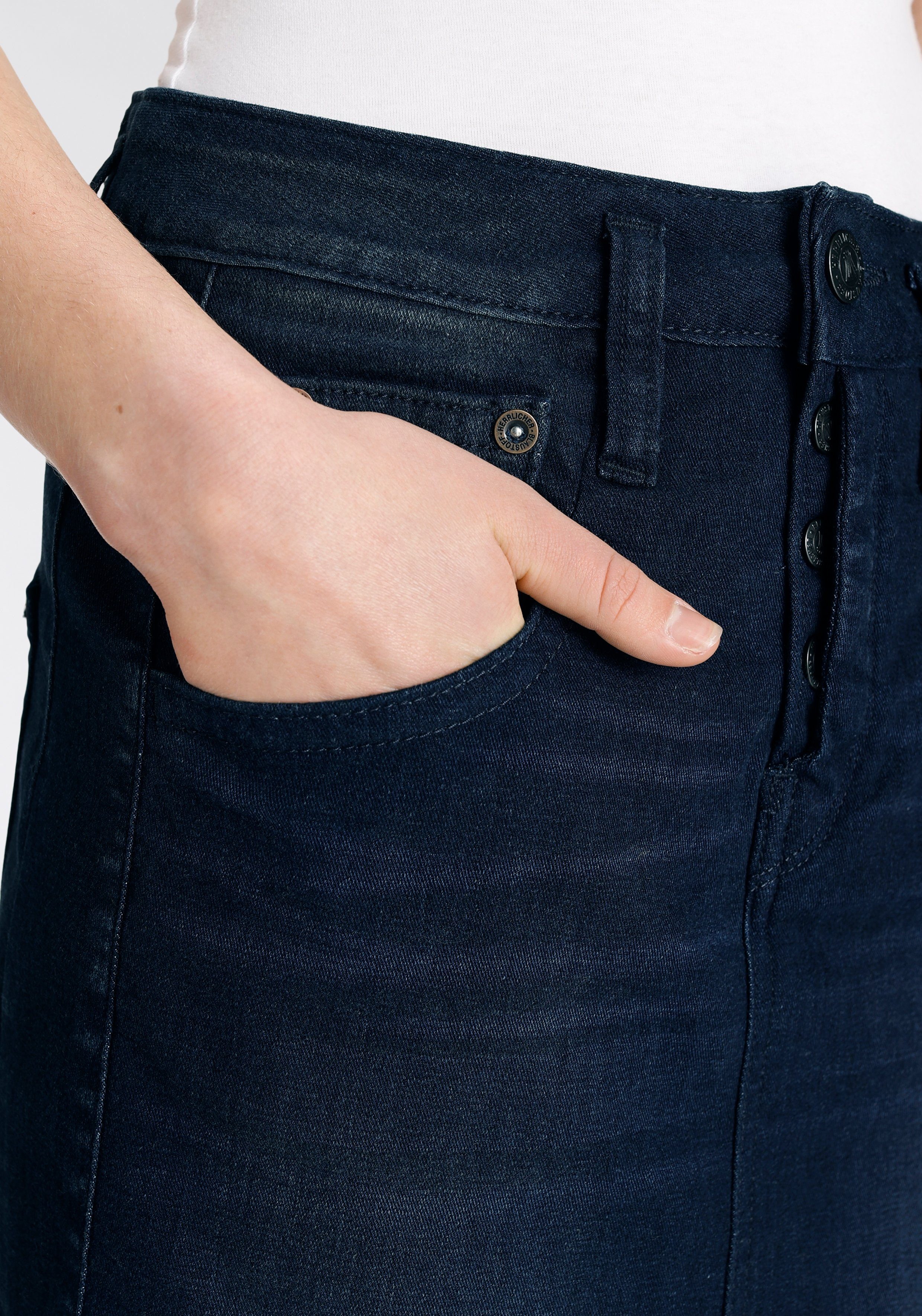 Herrlicher Jeans rok Shyra denim smooth