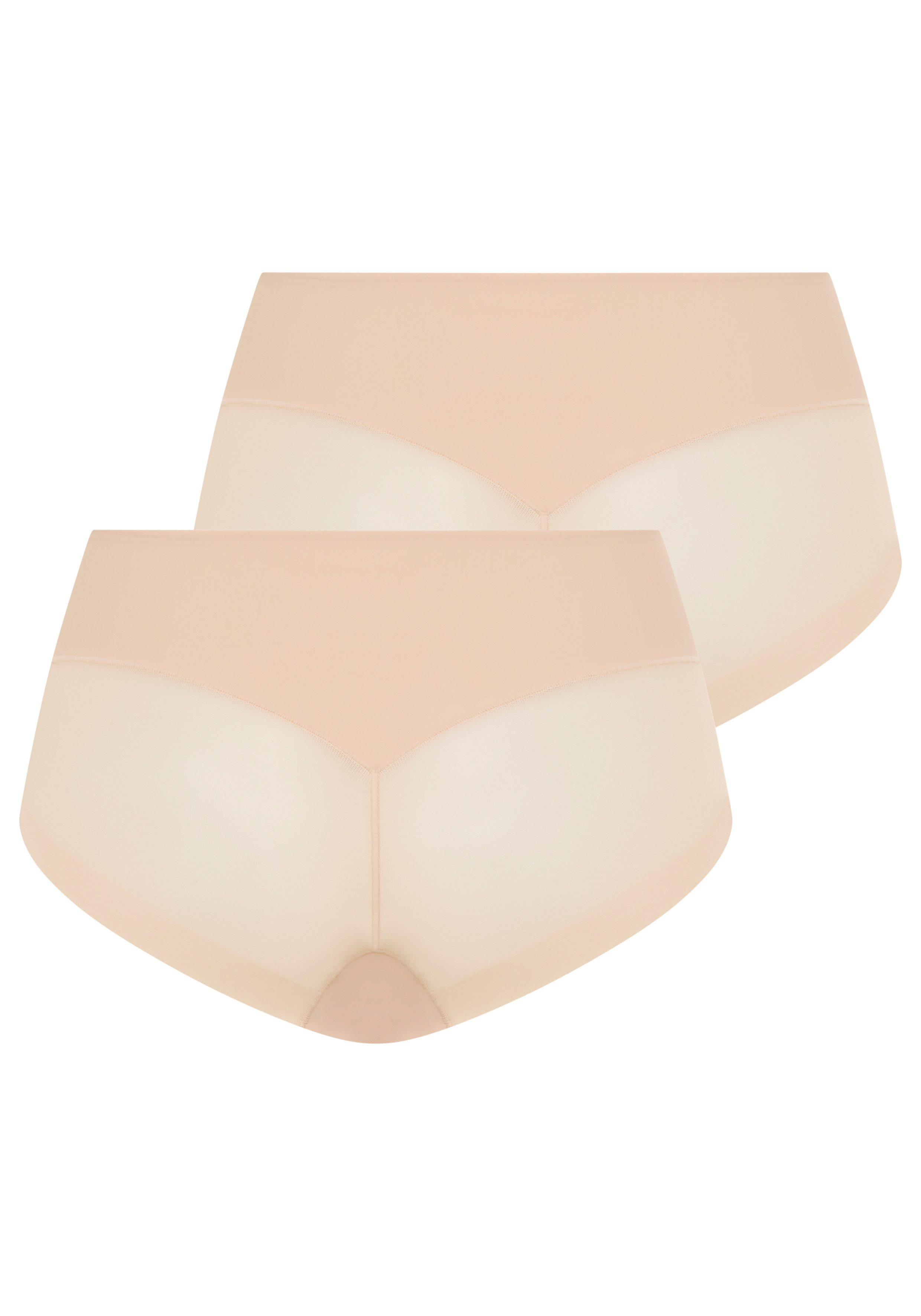 YSABEL MORA Shapingslip elastisch, mesh, medium vormeffect, tule (Set van 2)