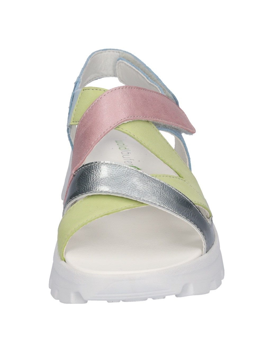 Waldläufer Plateausandalen H-NELE Zomerschoen, klittenbandschoen, sandaal in comfortbreedte H (= zeer wijd)