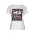 vans t-shirt boxed in rose crew wit