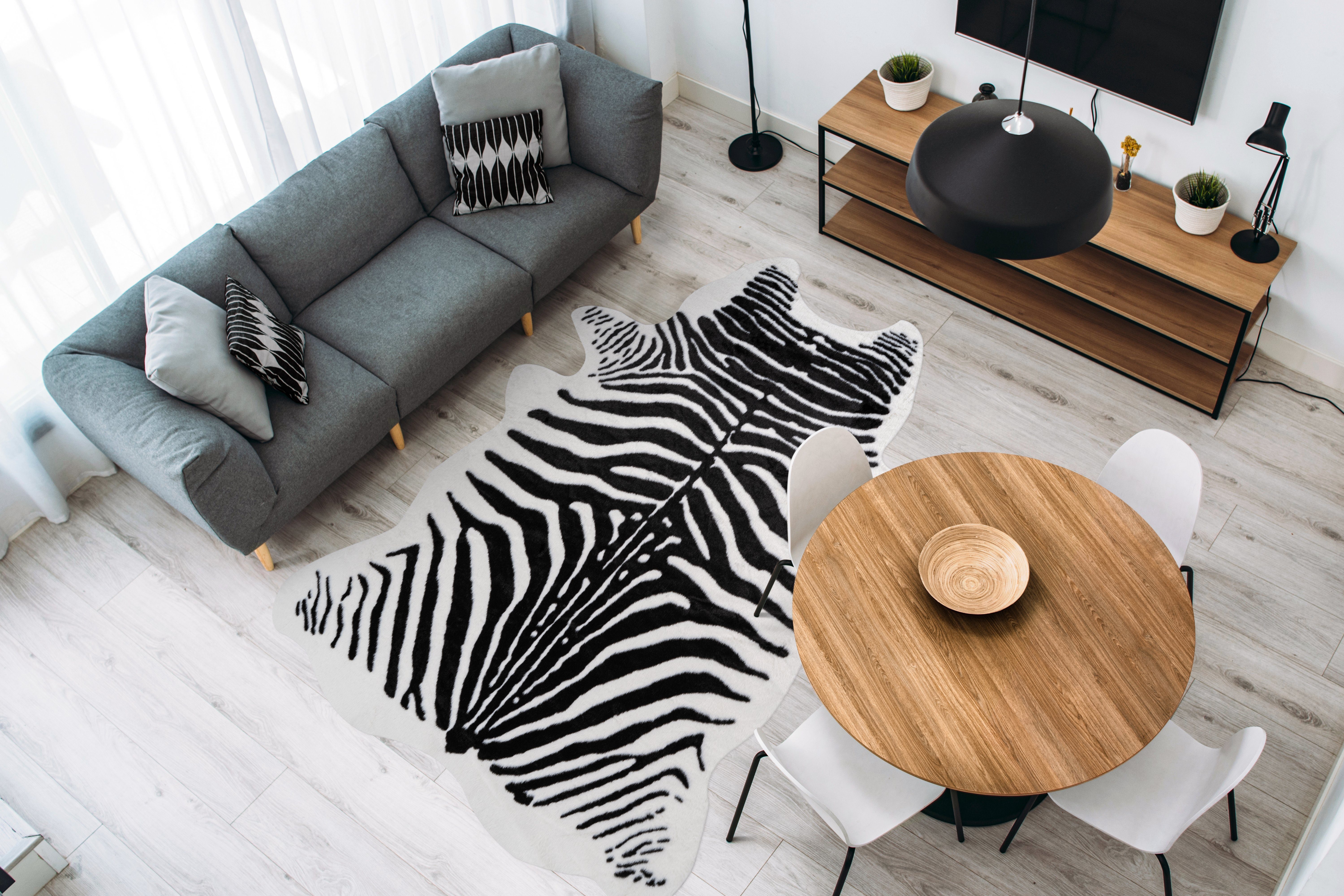 me gusta Vloerkleed Desert 125 Kunstbont tapijt, gezellige/zachte pool, rug in suede-look