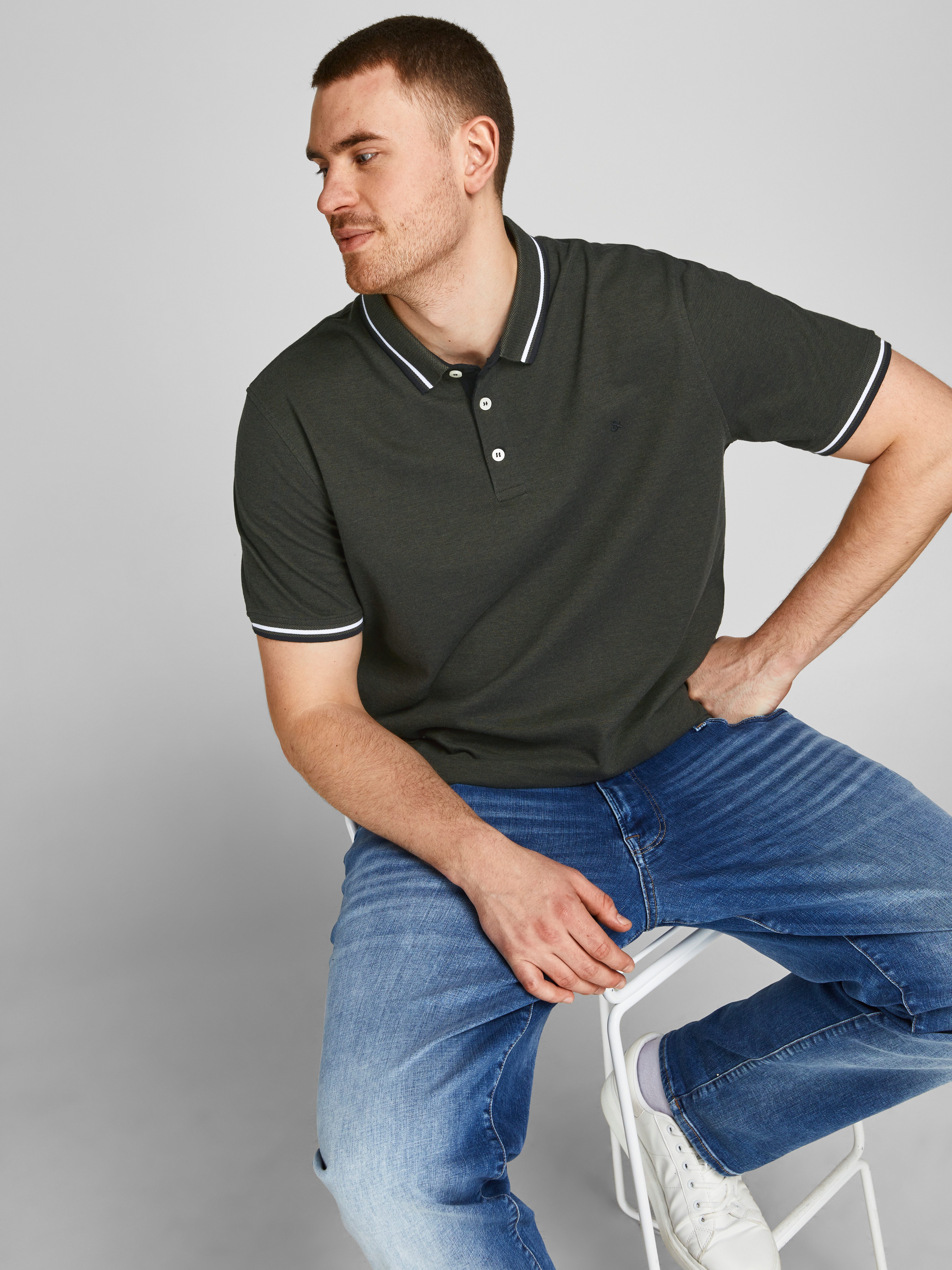 Jack & Jones PlusSize Poloshirt Paulus Polo t/m maat 6xl