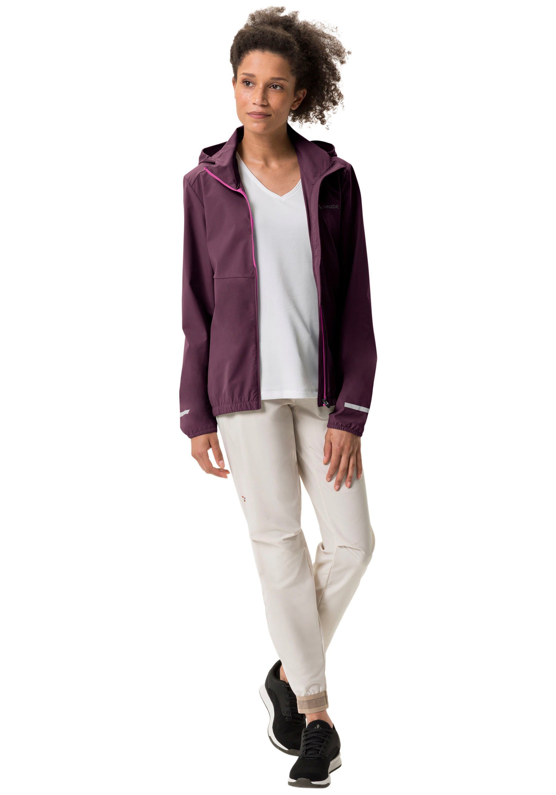 VAUDE Functioneel jack WOMEN'S CYCLIST AIR JACKET Waterafstotend & windwerend & ademend (1 stuk)