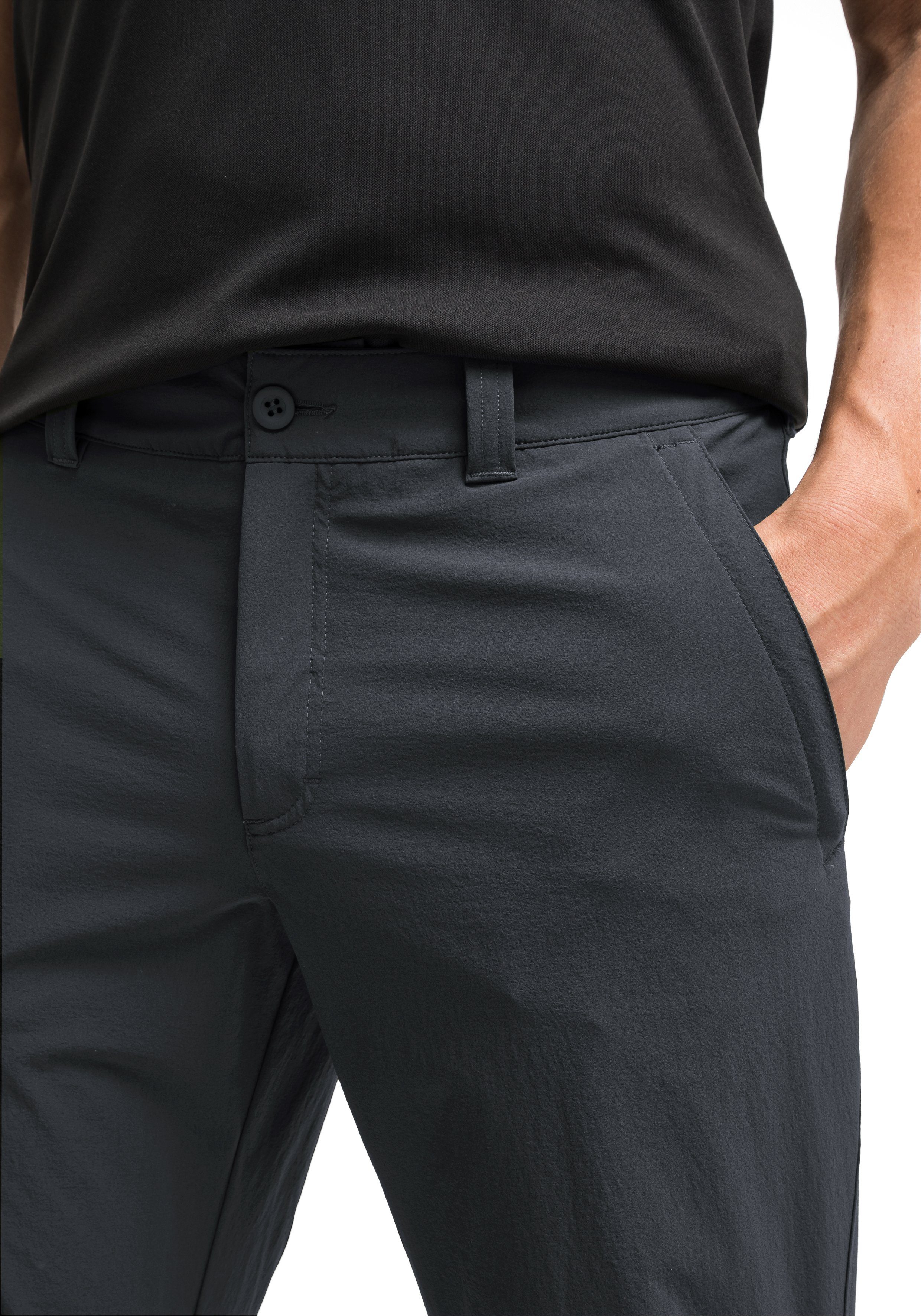 Maier Sports Functionele broek Nil Herenwandelbroek, ventilerende outdoorbroek met oprolfunctie
