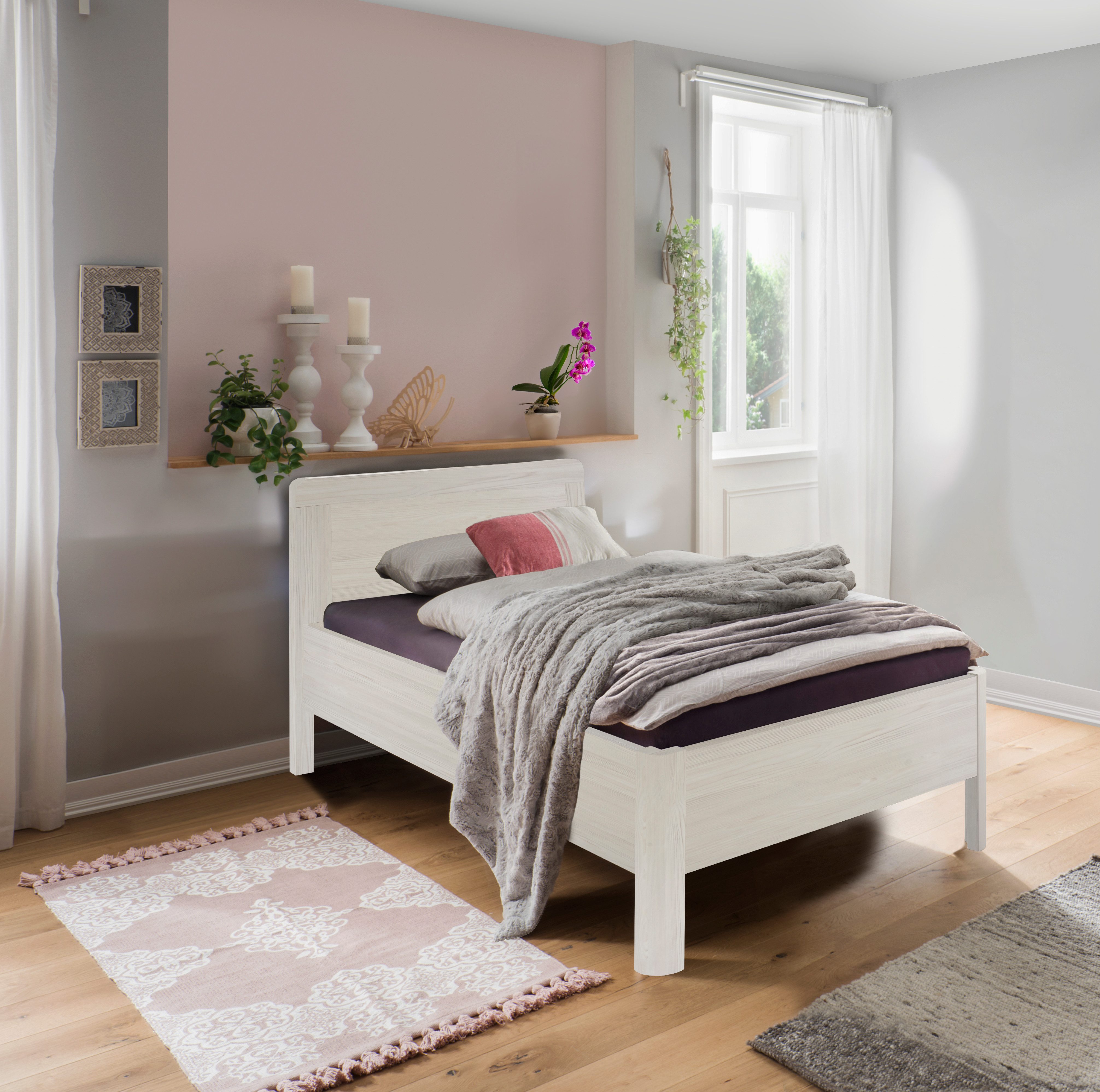 WIEMANN Houten bed Bern viervoudig verstelbare lighoogte