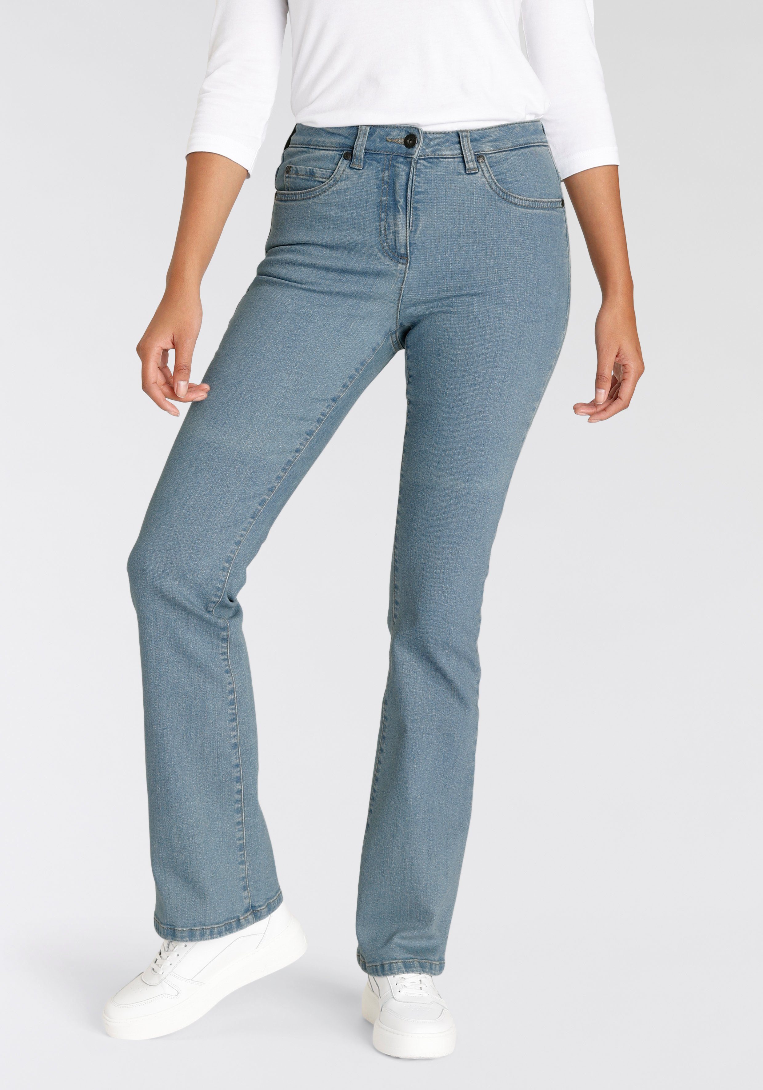 Arizona Bootcut jeans hoge taillehoogte