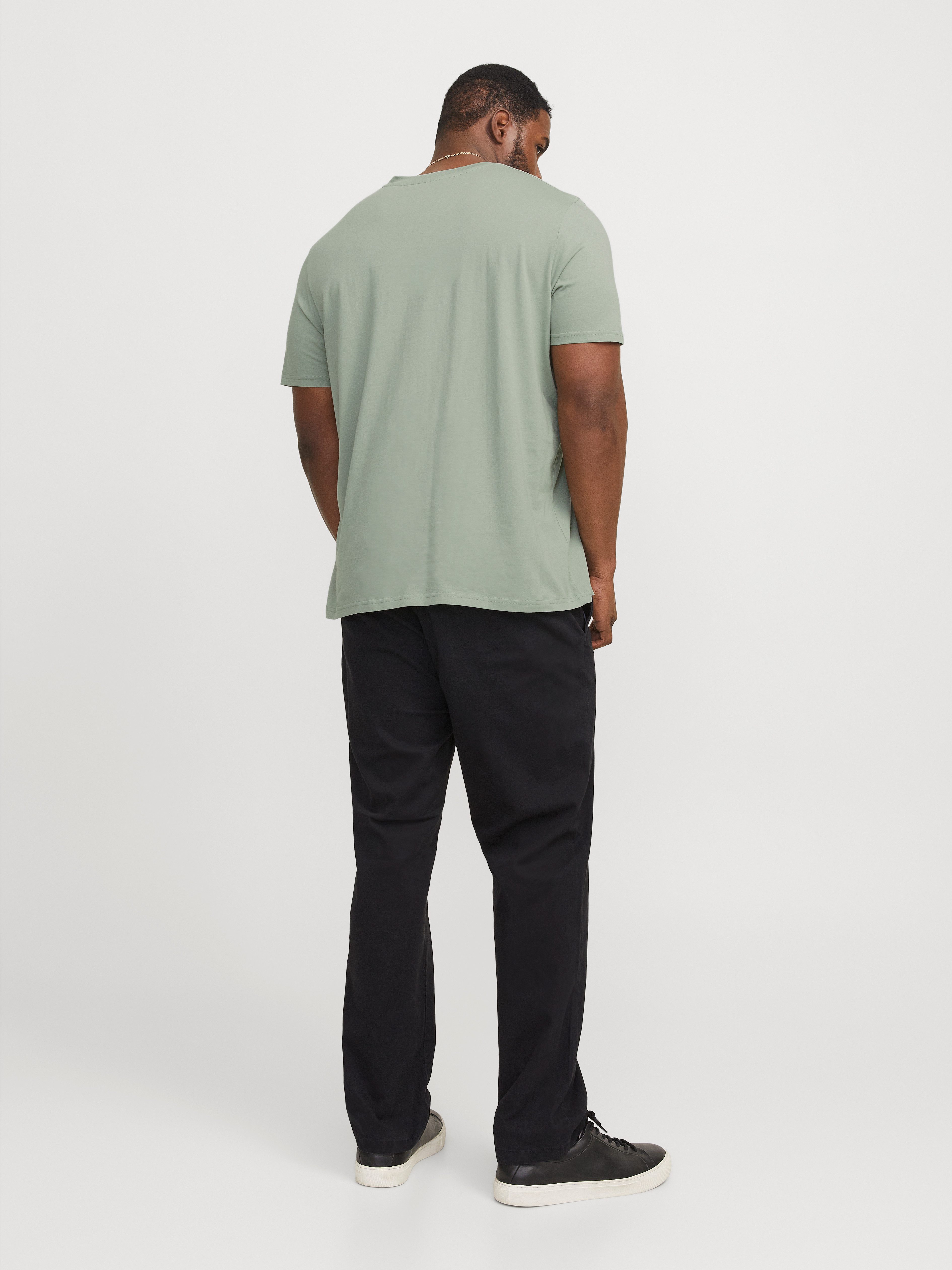 Jack & Jones PlusSize Shirt met ronde hals JJESTAR JJ TEE SS NOOS PLS