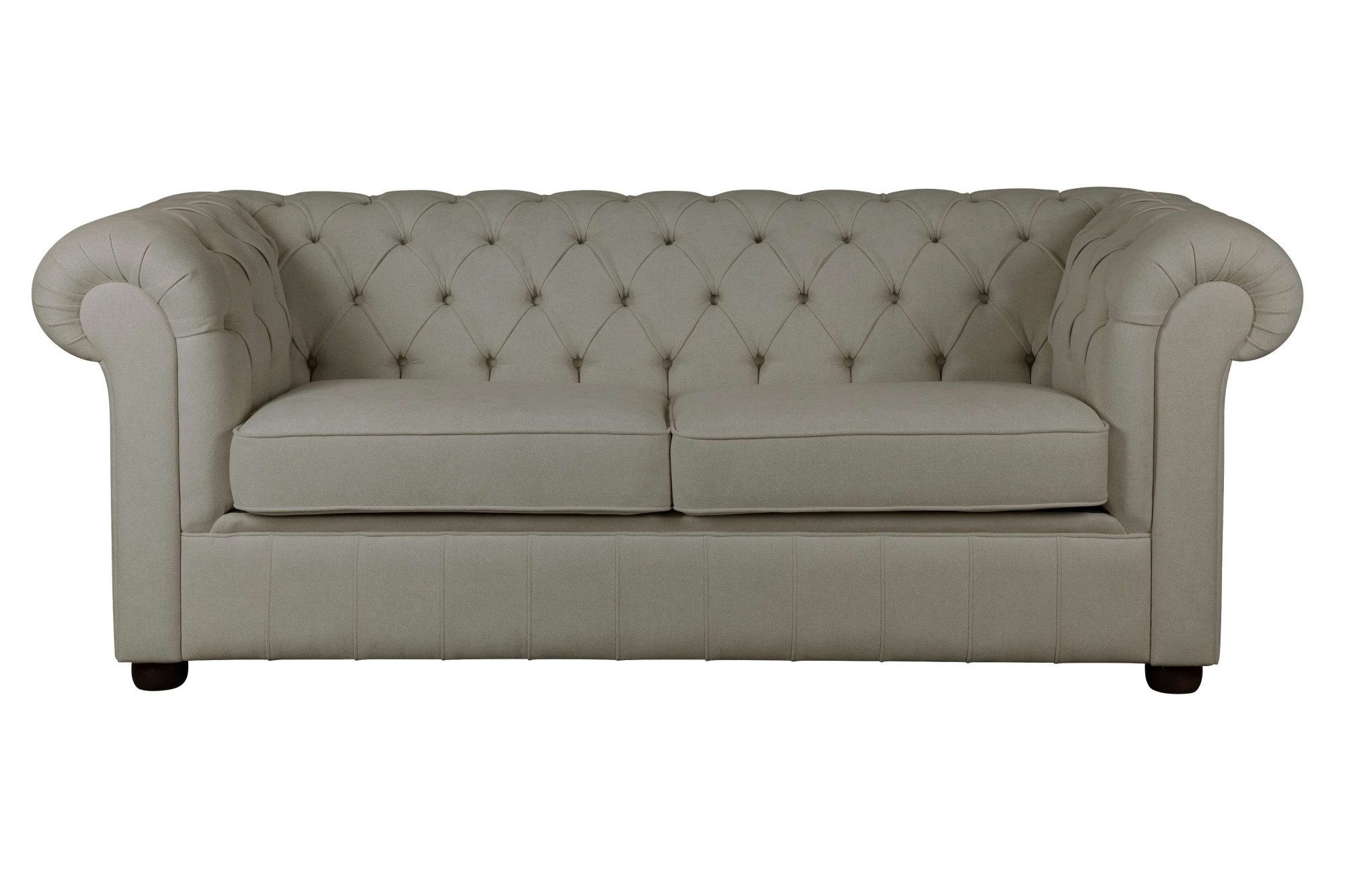 Home affaire 3-zitsbank CHARENTE, optionele slaapbank, Chesterfield-sofa, bedfunctie met edele knoopbevestiging en typische armleuningen, b/d/h 198/89/74 cm