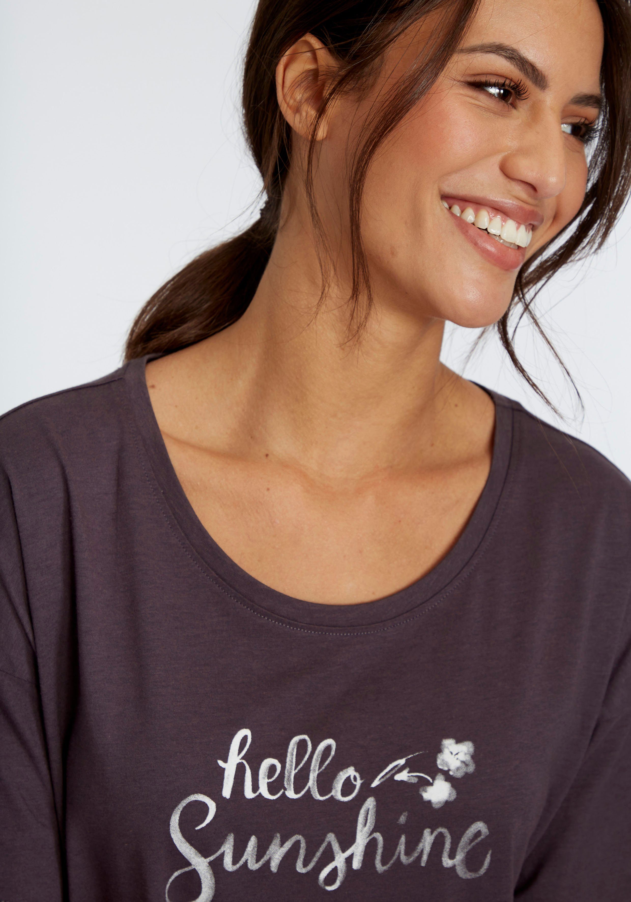Vivance Dreams Nachthemd met frontprint