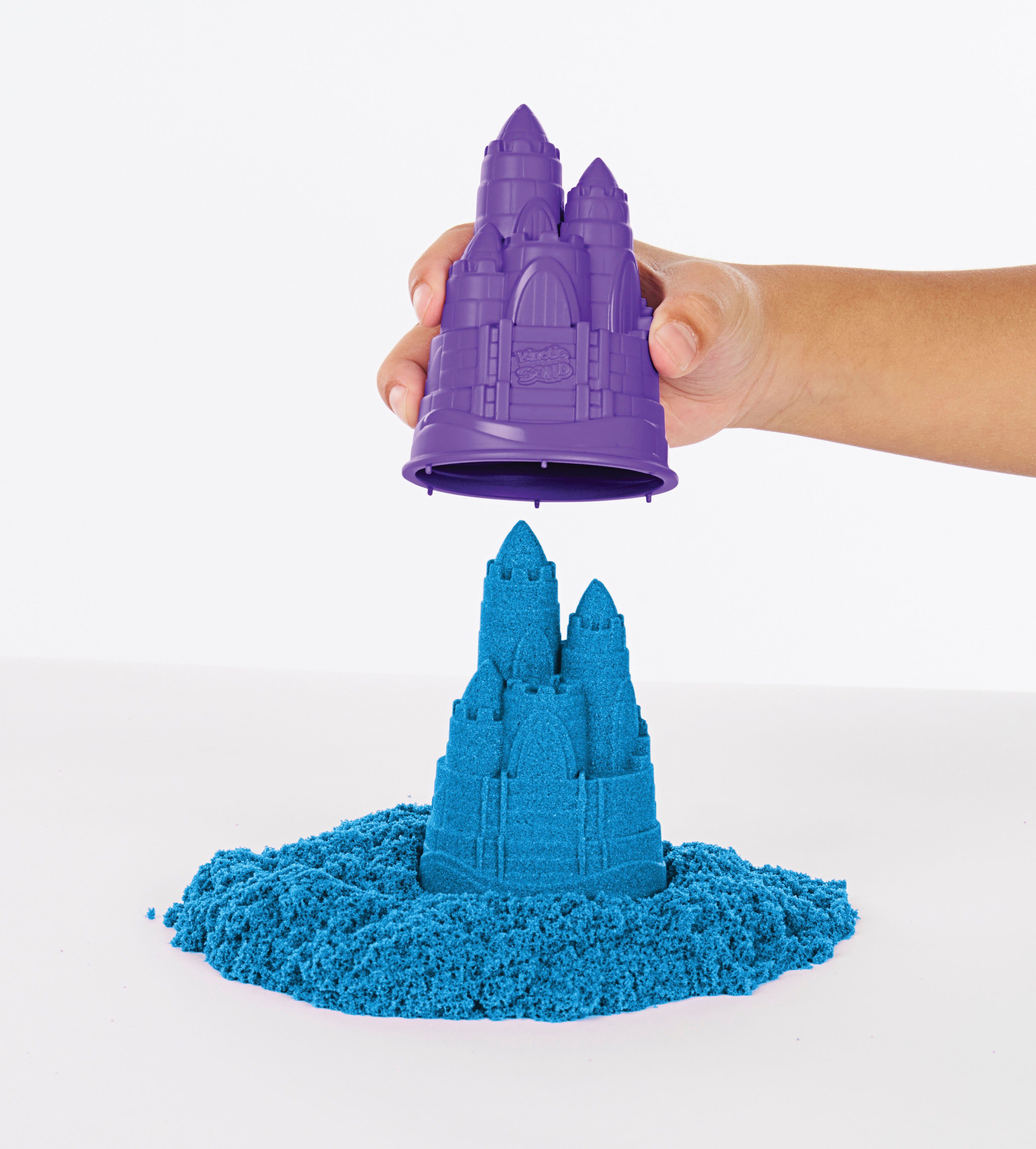 Spin Master Knutselset Kinetic Sand - Box 454 g - Blauw