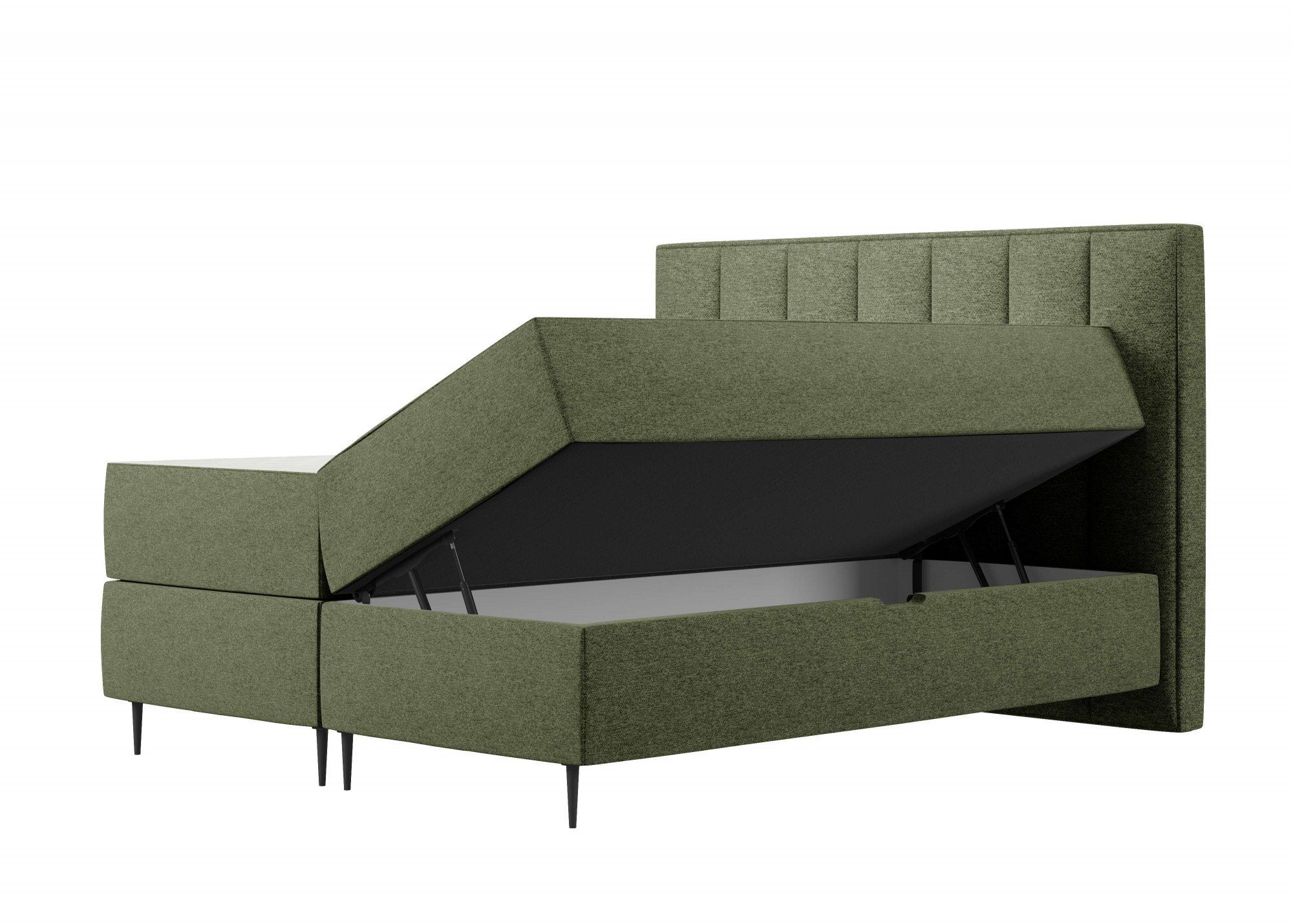 Places of Style Boxspring Rita met pocketveringsmatras en bedkist