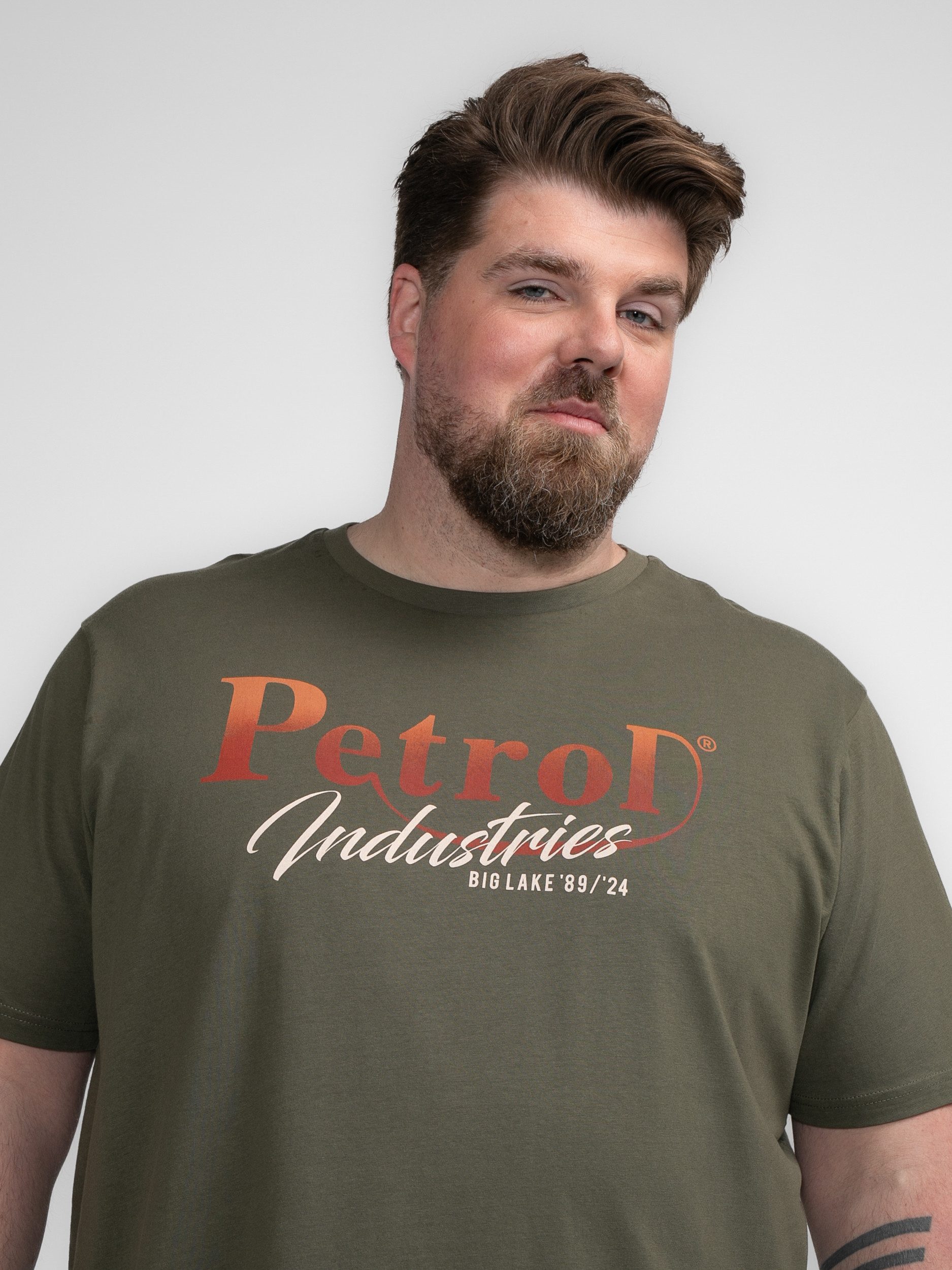 Petrol Industries Shirt met print Men T-Shirt SS Classic Print