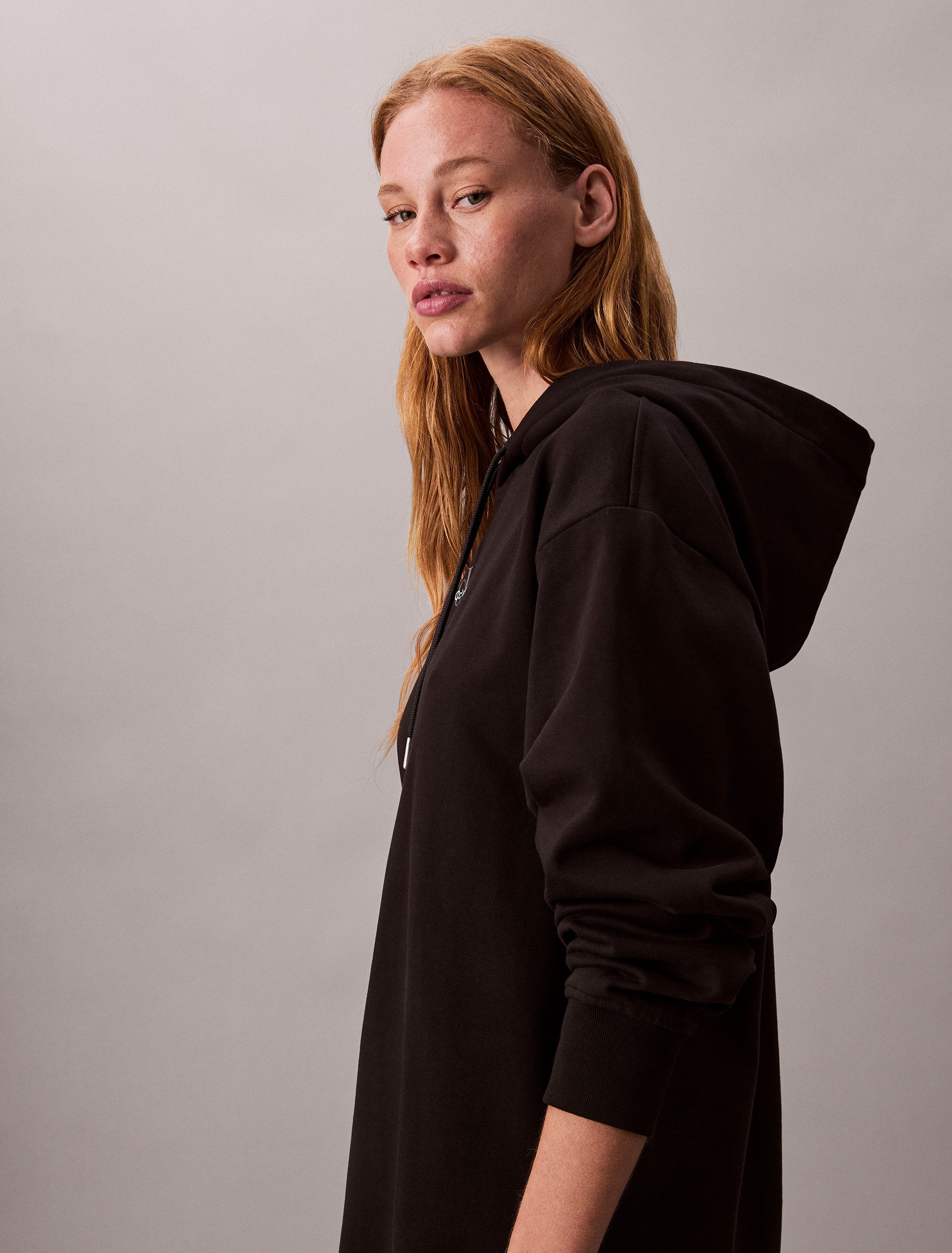 Calvin Klein Sweatjurk LS MONOLOGO PREMIUM TERRY HOODIE