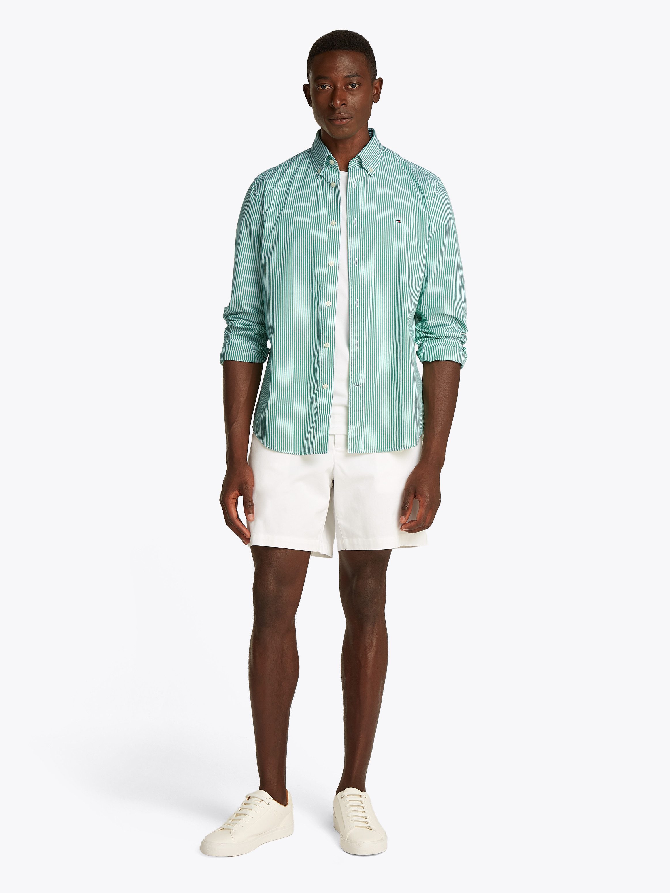 Tommy Hilfiger Overhemd met lange mouwen FLEX POPLIN CLASSIC STP RF SHIRT