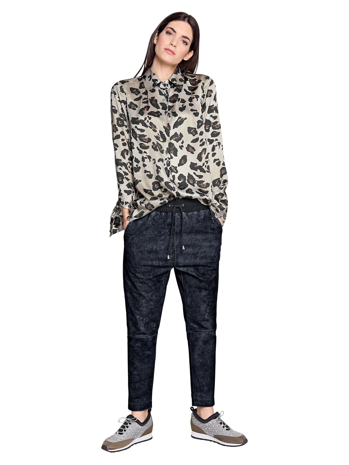 heine Leren broek