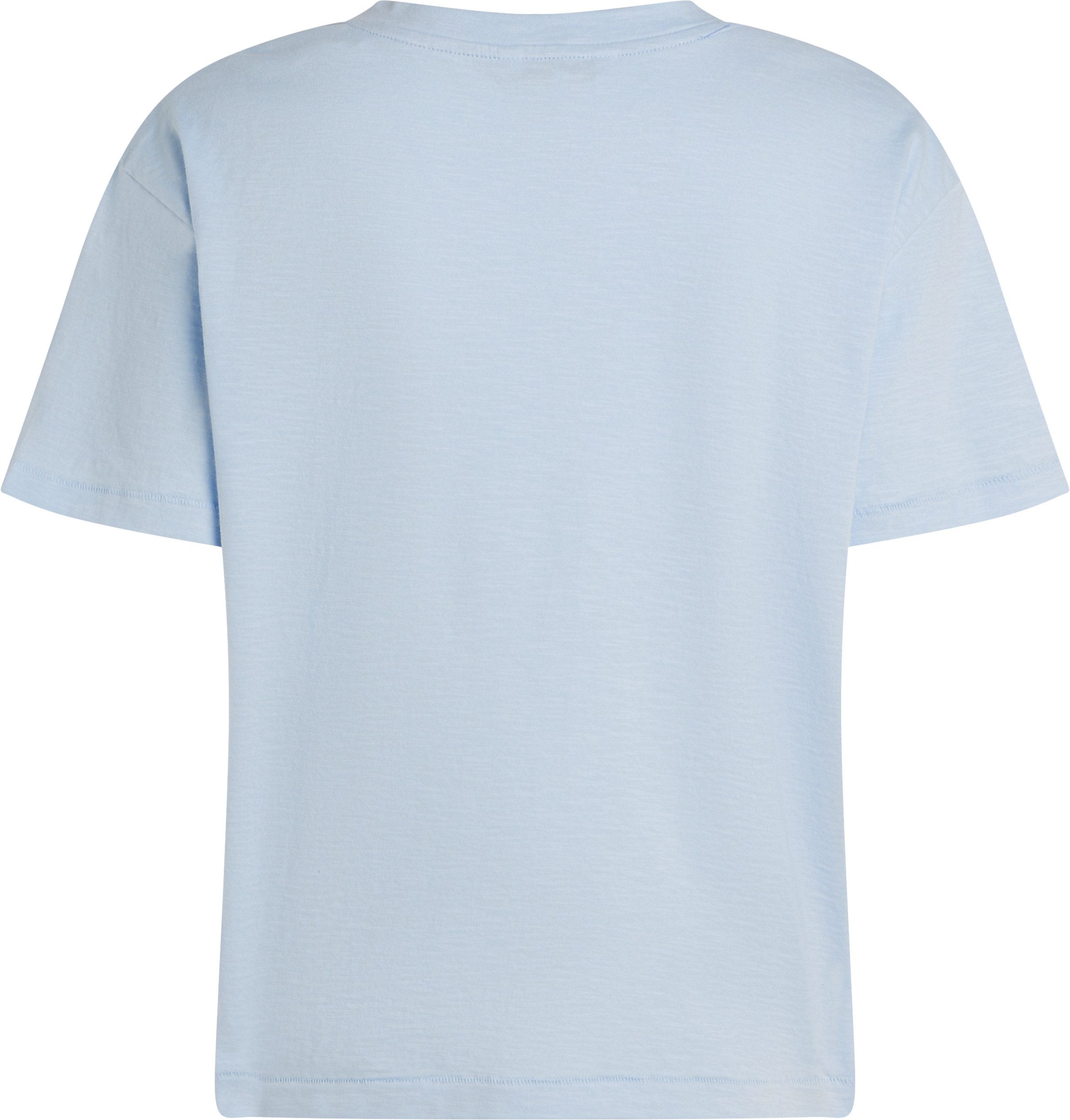 Tommy Hilfiger T-shirt SLUB CROP V-NK SS
