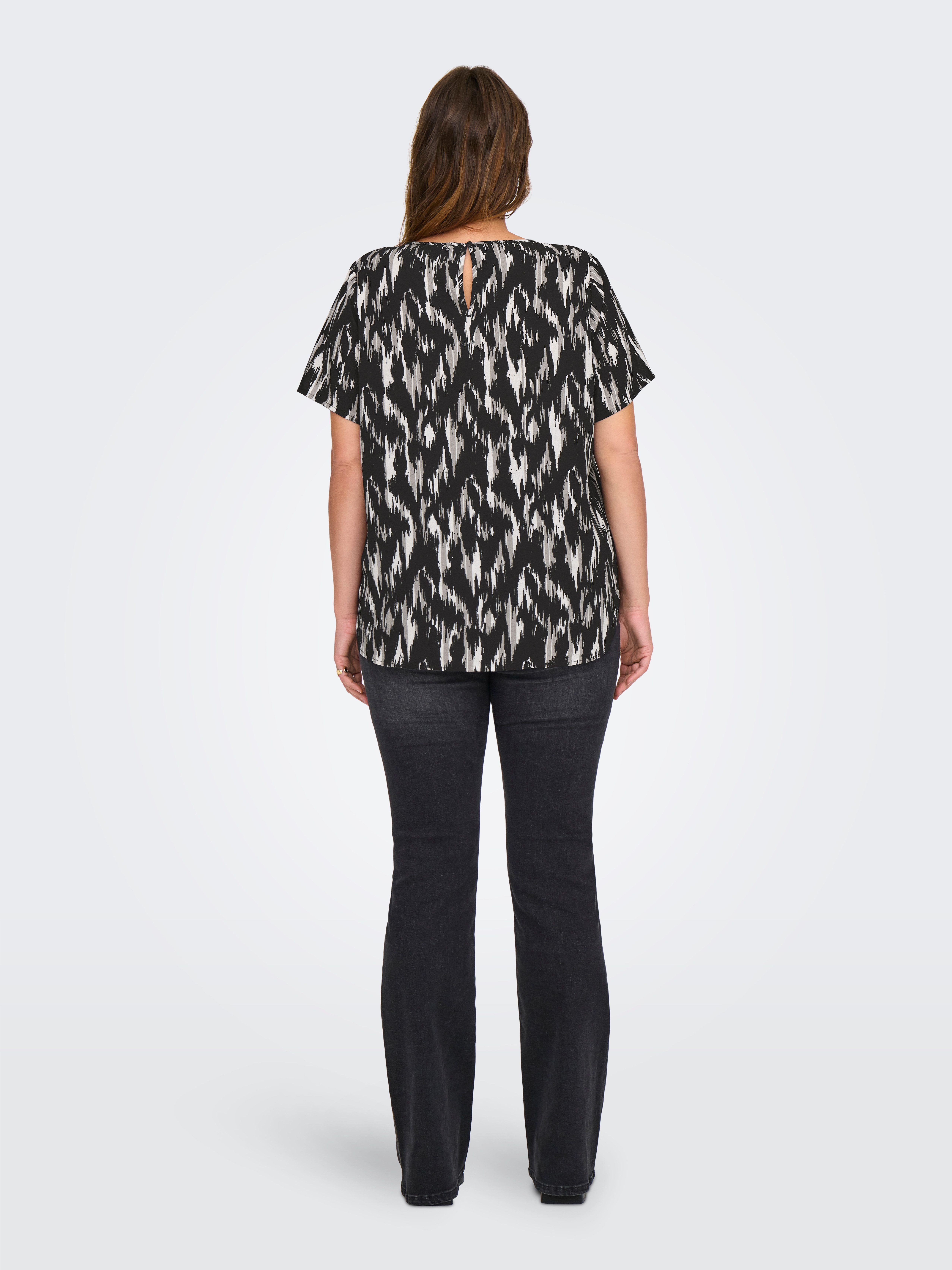 ONLY CARMAKOMA Shirtblouse CARVICA SS TOP WVN NOOS