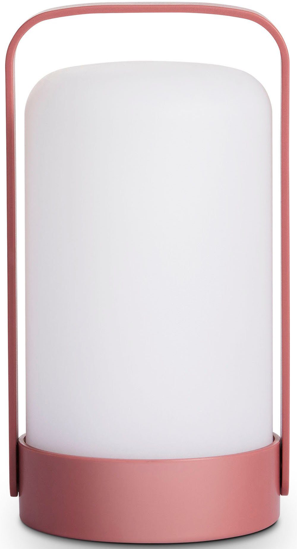 Paco Home Tafellamp ISA Outdoor LED tafellamp balkon voor buiten retro zonder schakelaar oplaadbaar
