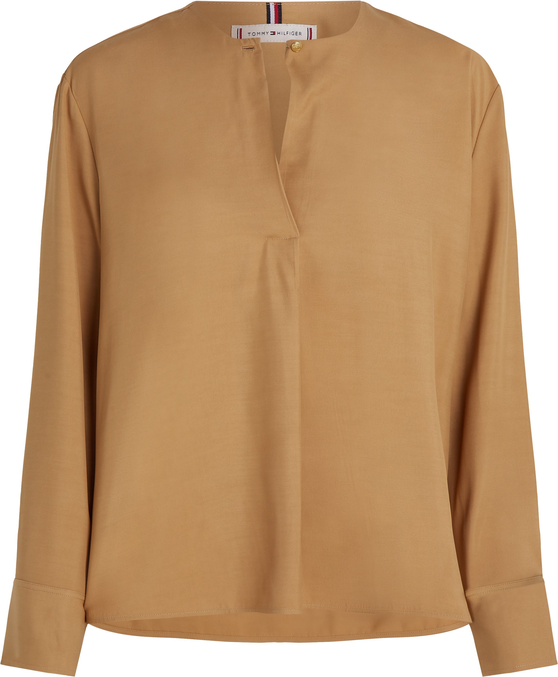 Tommy Hilfiger Blouse met lange mouwen met gestempeld logo