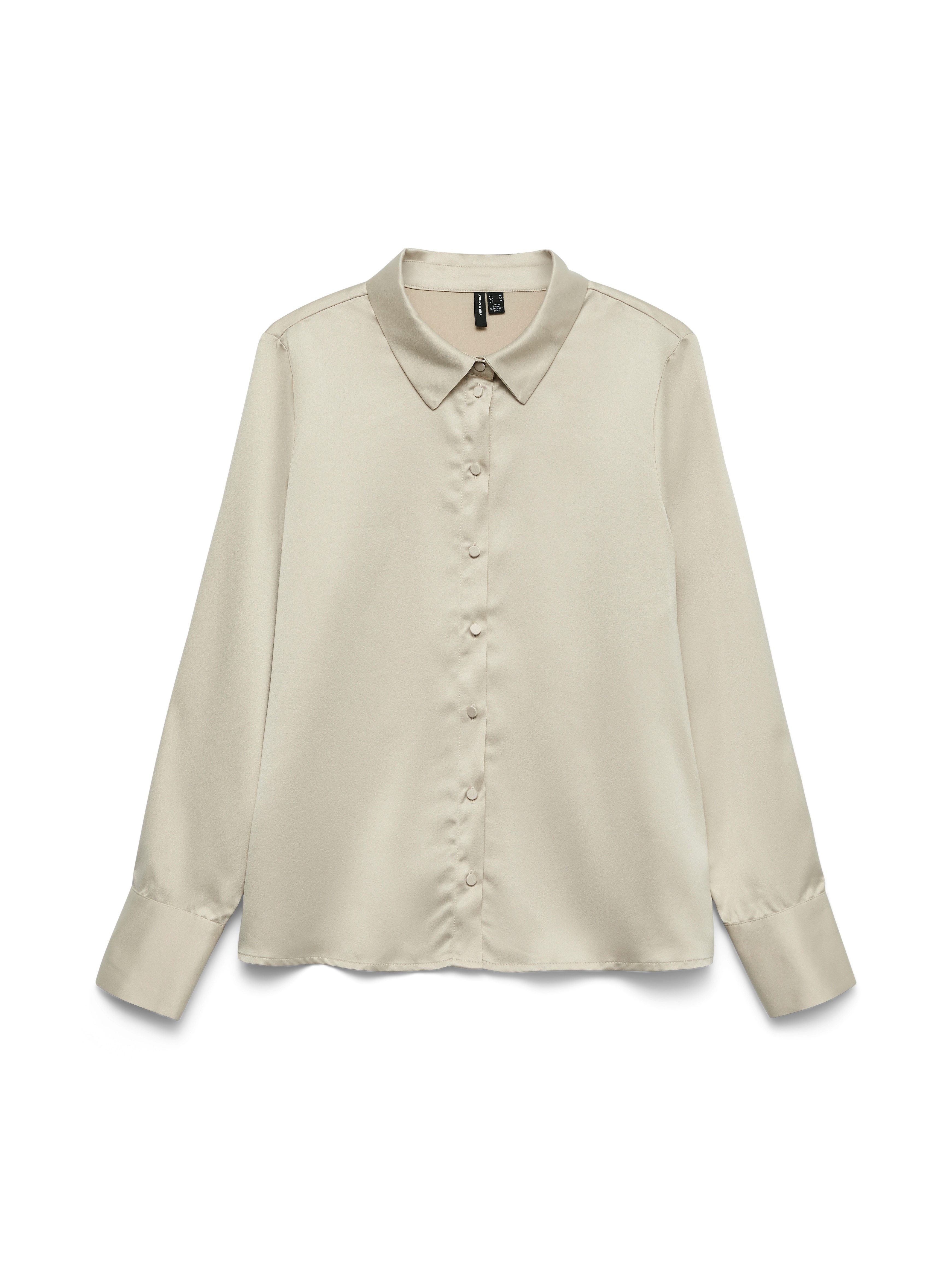 Vero Moda Blouse met lange mouwen VMMERLE LS SHIRT WVN GA NOOS