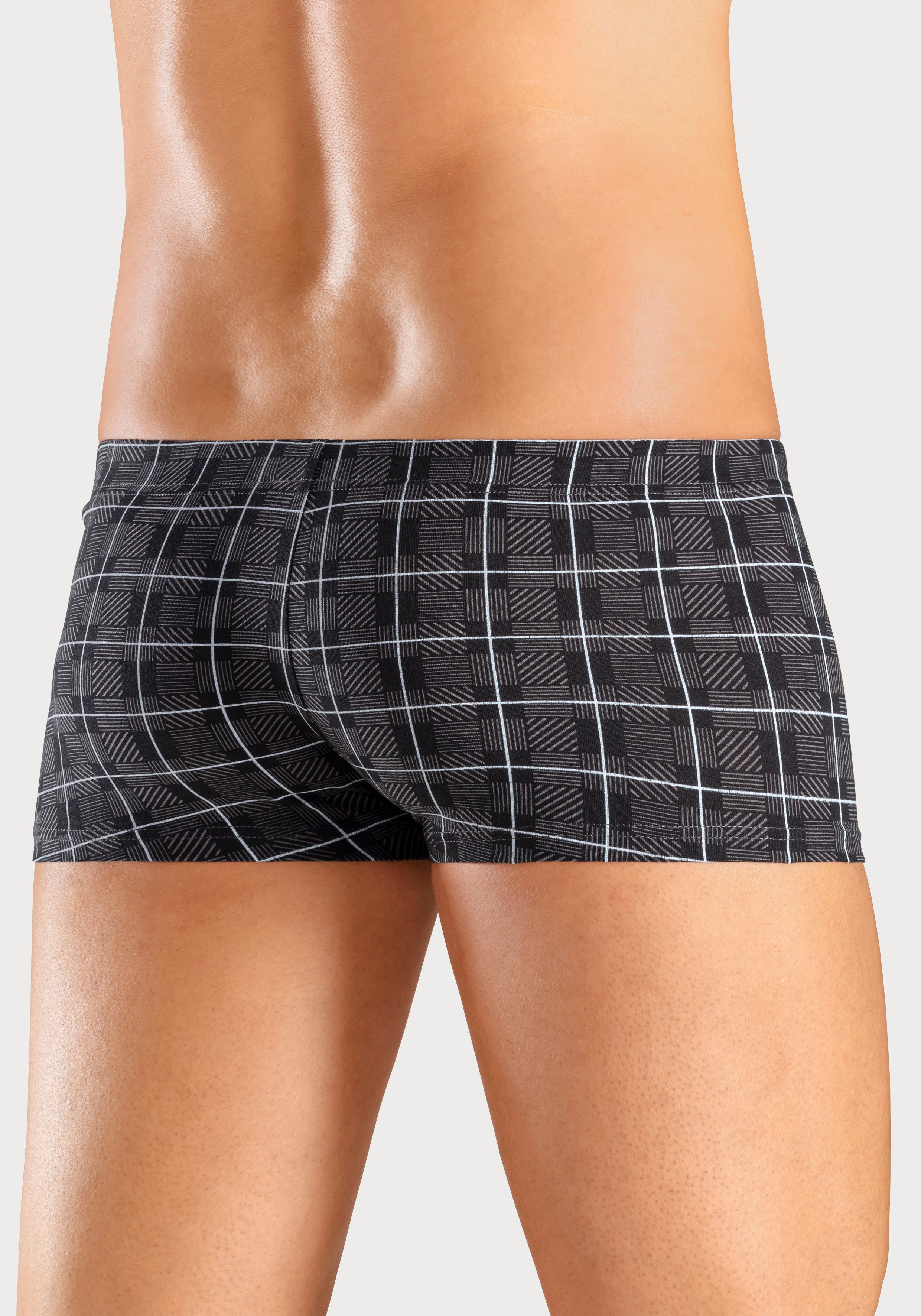 H.I.S Hipster strak zittende boxershorts van katoen-stretch (set, 5 stuks)