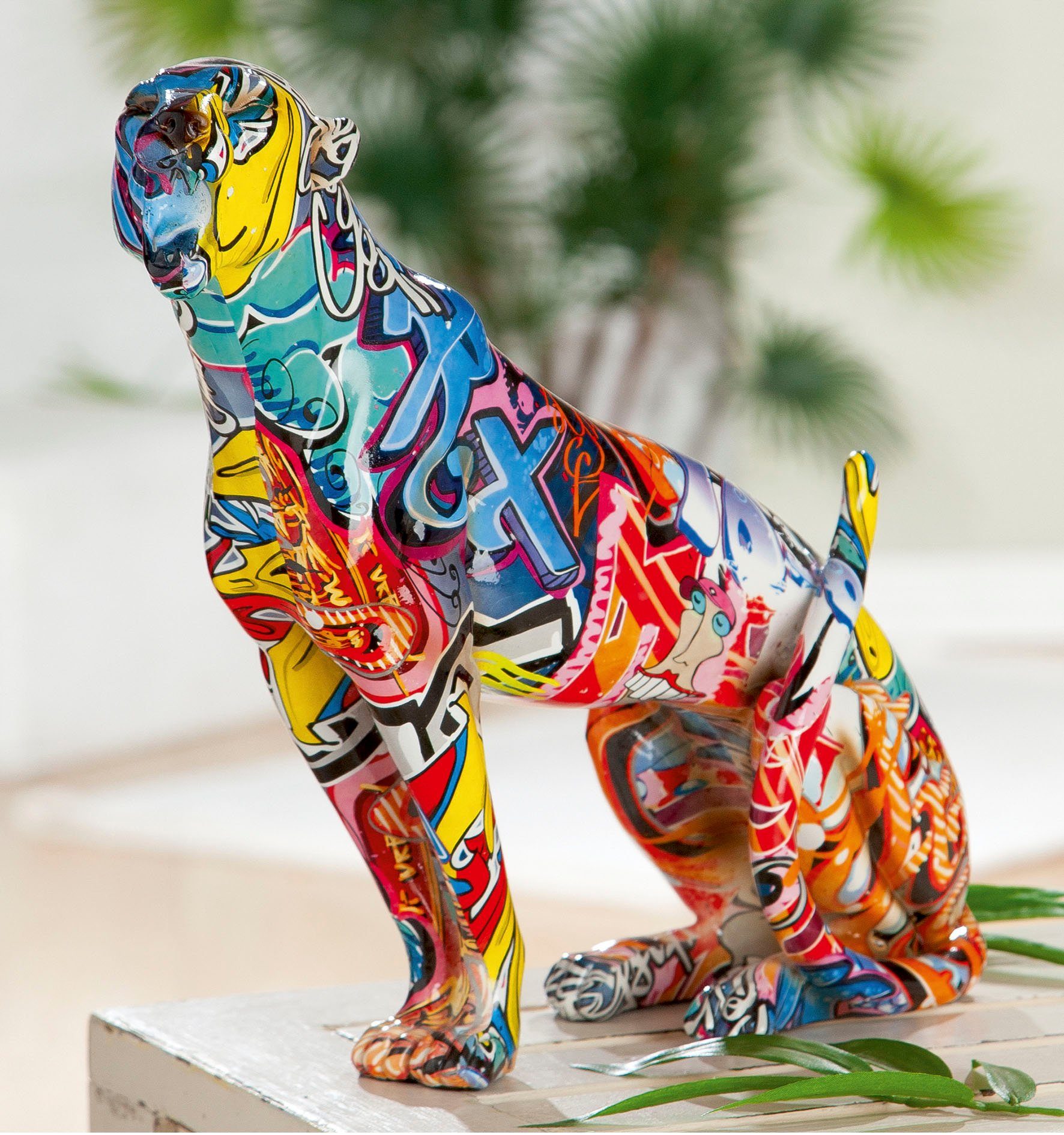 Casablanca by Gilde Dierfiguur Jachtluipaard Street art (1 stuk)