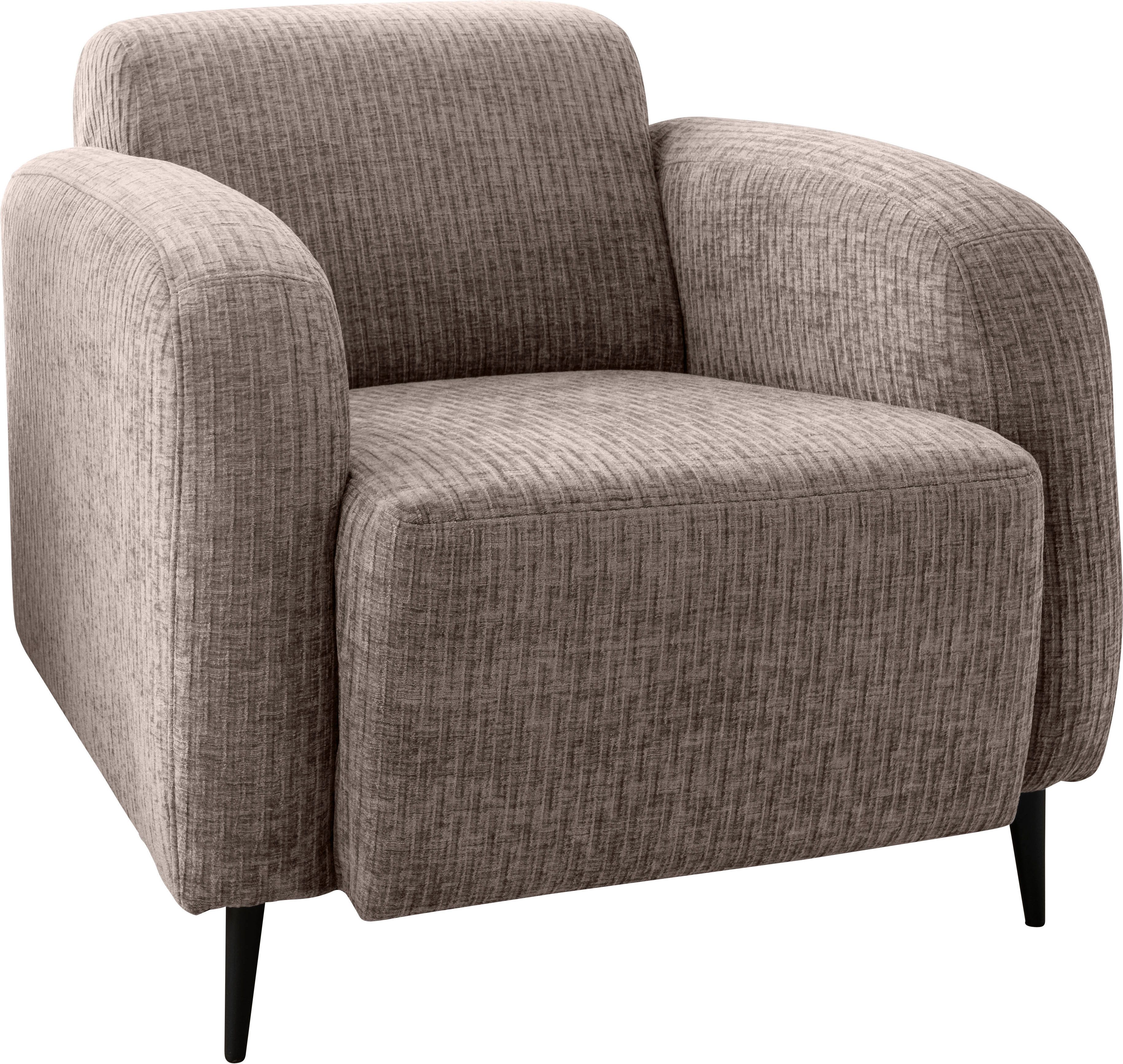 INOSIGN Cocktailfauteuil Marron ook verkrijgbaar als 2-zits en 3-zits fauteuils beige