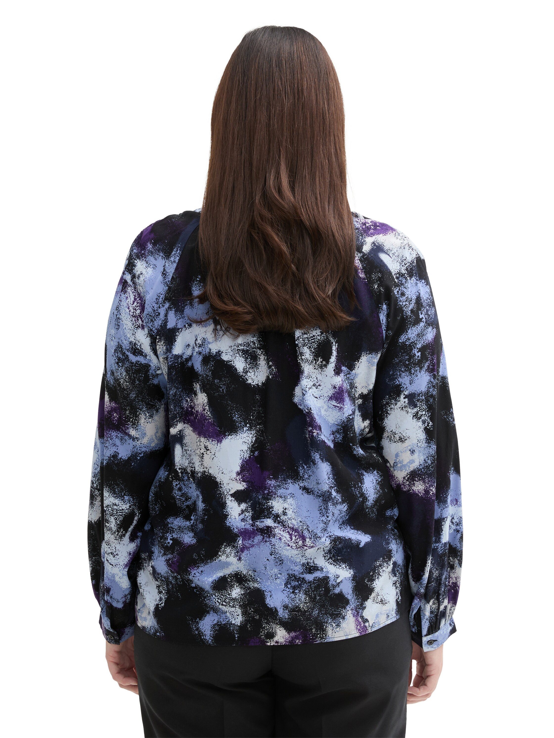 TOM TAILOR MY TRUE ME Blouse met lange mouwen met all-over print