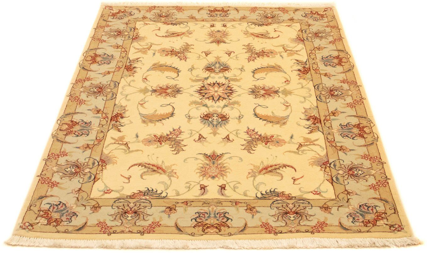 morgenland Vloerkleed Täbriz 50 Raj vloerkleed met de hand geknoopt beige handgeknoopt