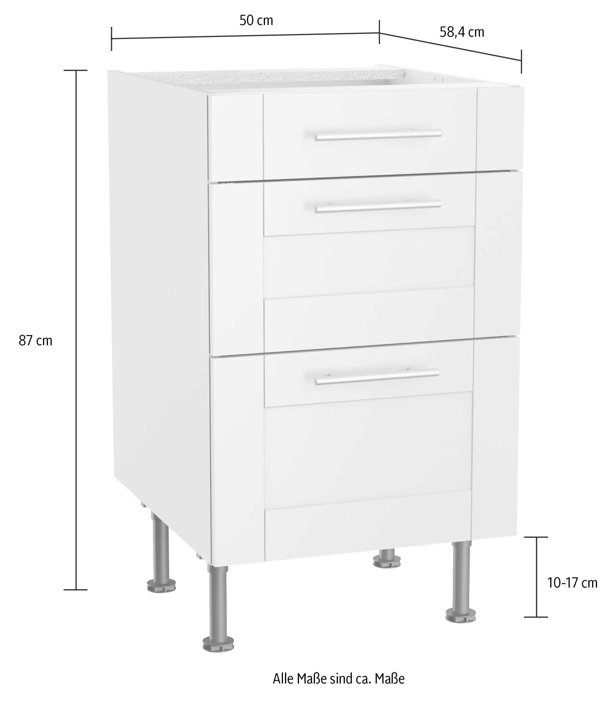 Kochstation Onderkast KS-Ahus Breedte 50 cm