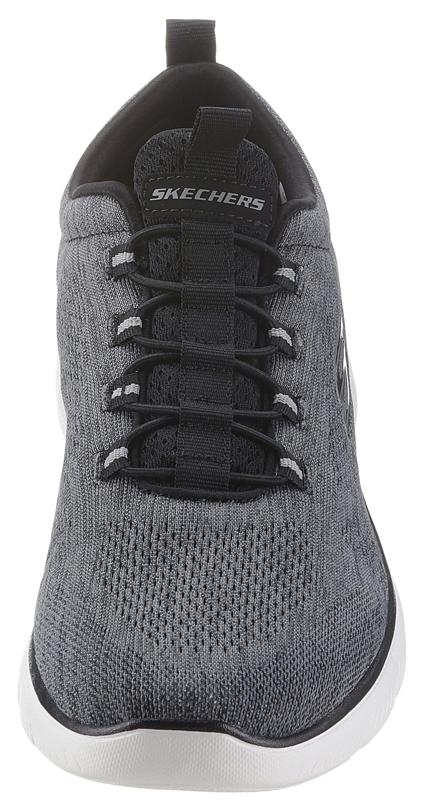 Skechers Slip-on sneakers Summits Vrijetijdsschoen, slipper, comfortschoen met elastiek om in te stappen